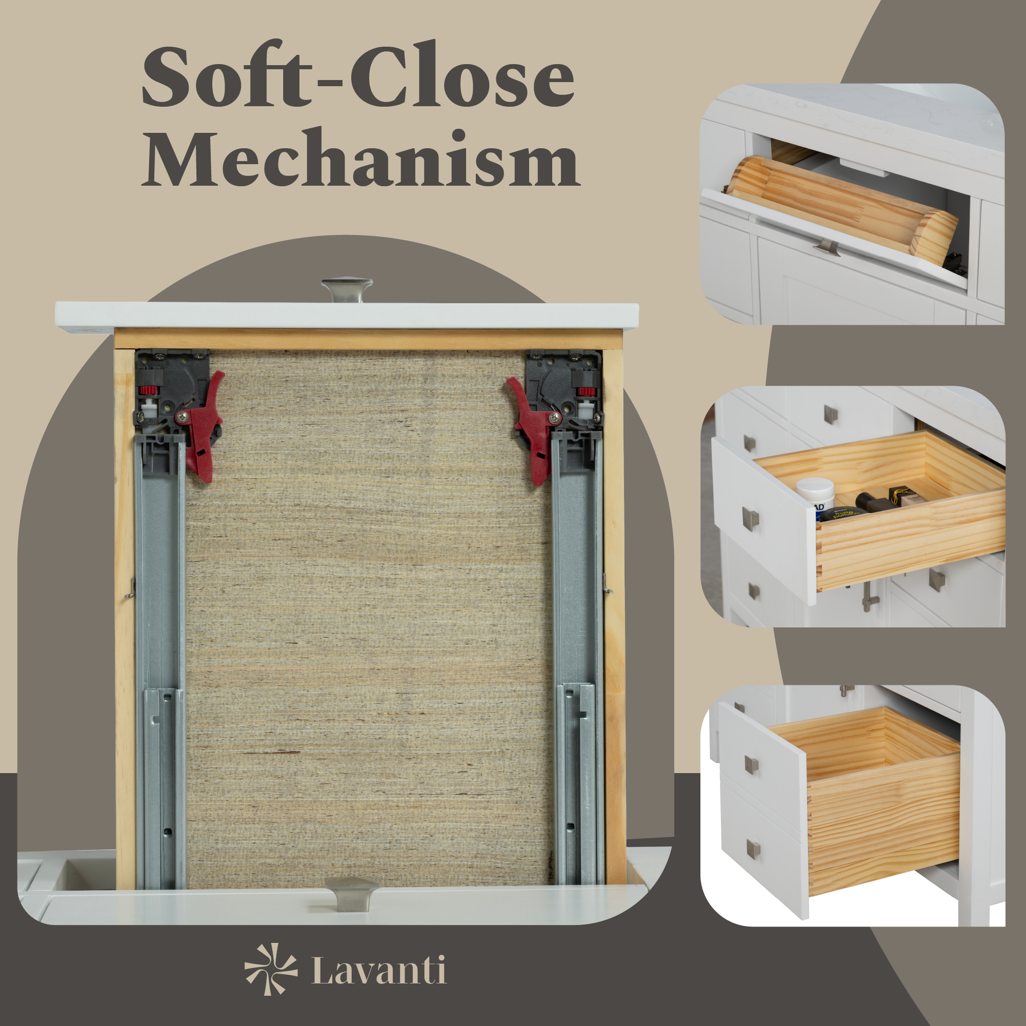 Lavanti Oakford - White 48"