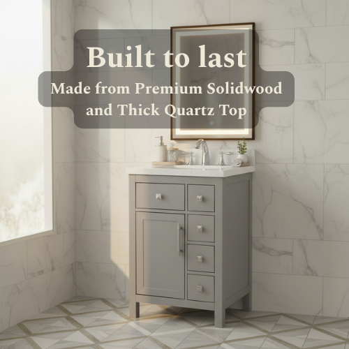 Lavanti Oakford - Gray 24"