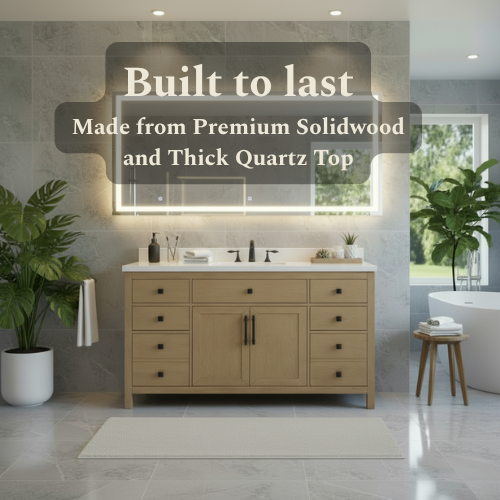 Lavanti Oakford - Oak 60" Single Sink