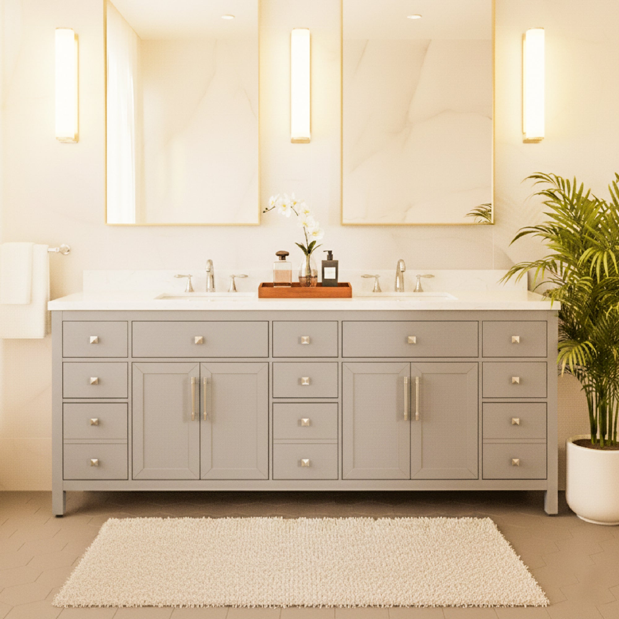 Lavanti Oakford - Gray 84"