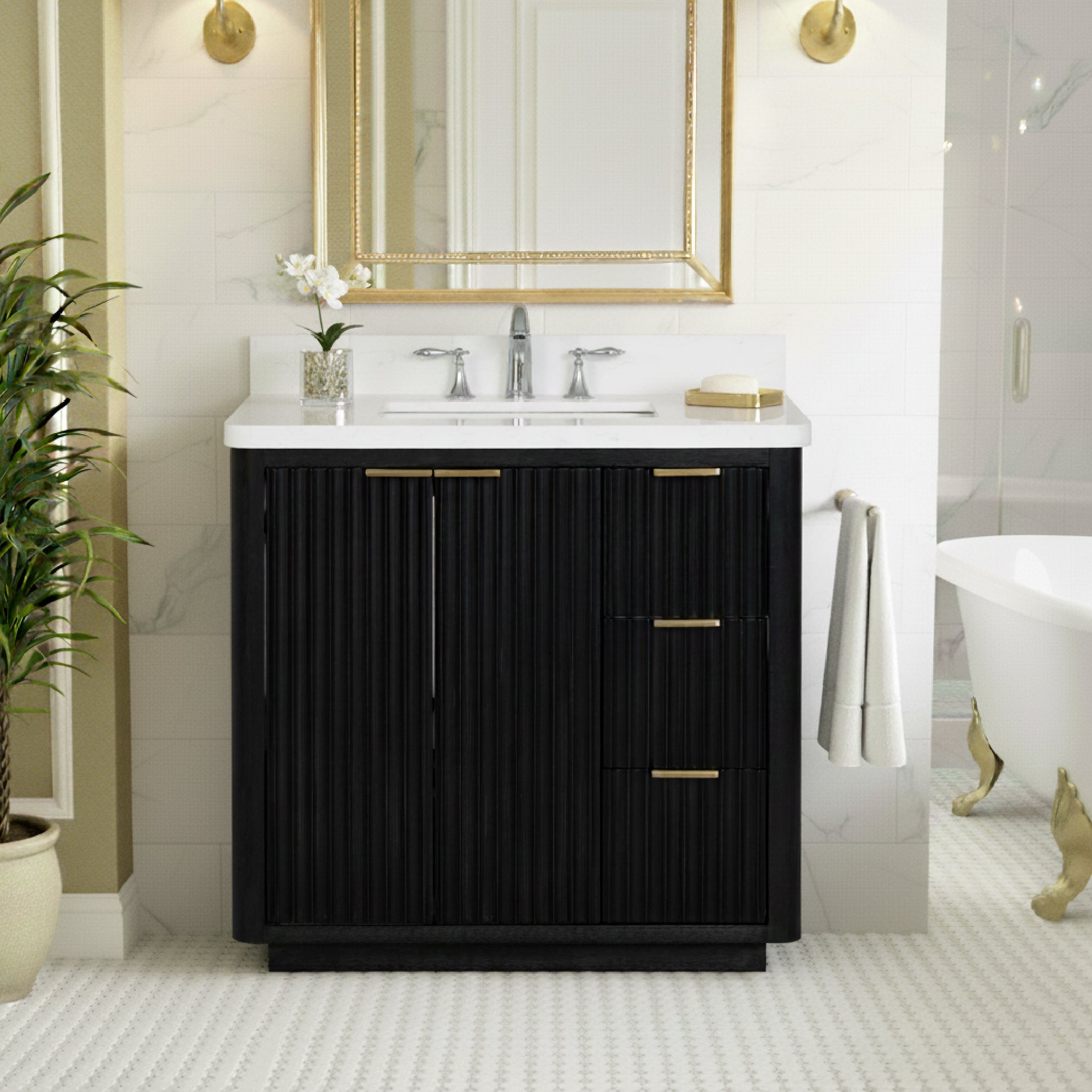 Lavanti Wooderna - Firwood Black 36"