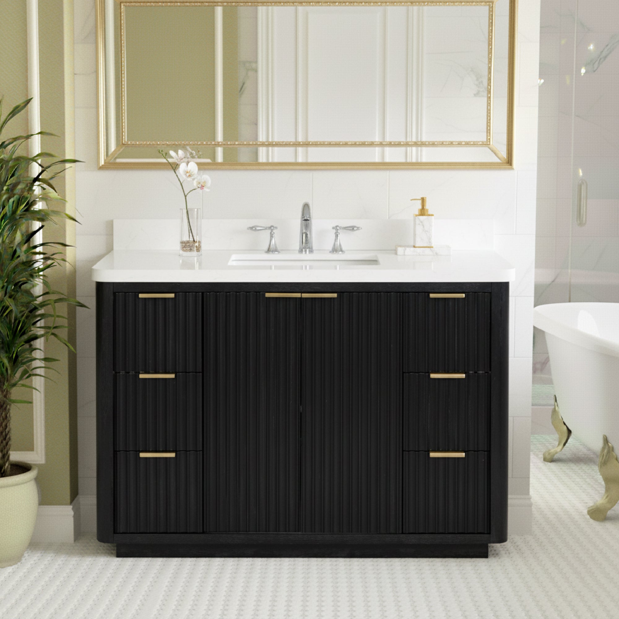 Lavanti Wooderna - Firwood Black 48"