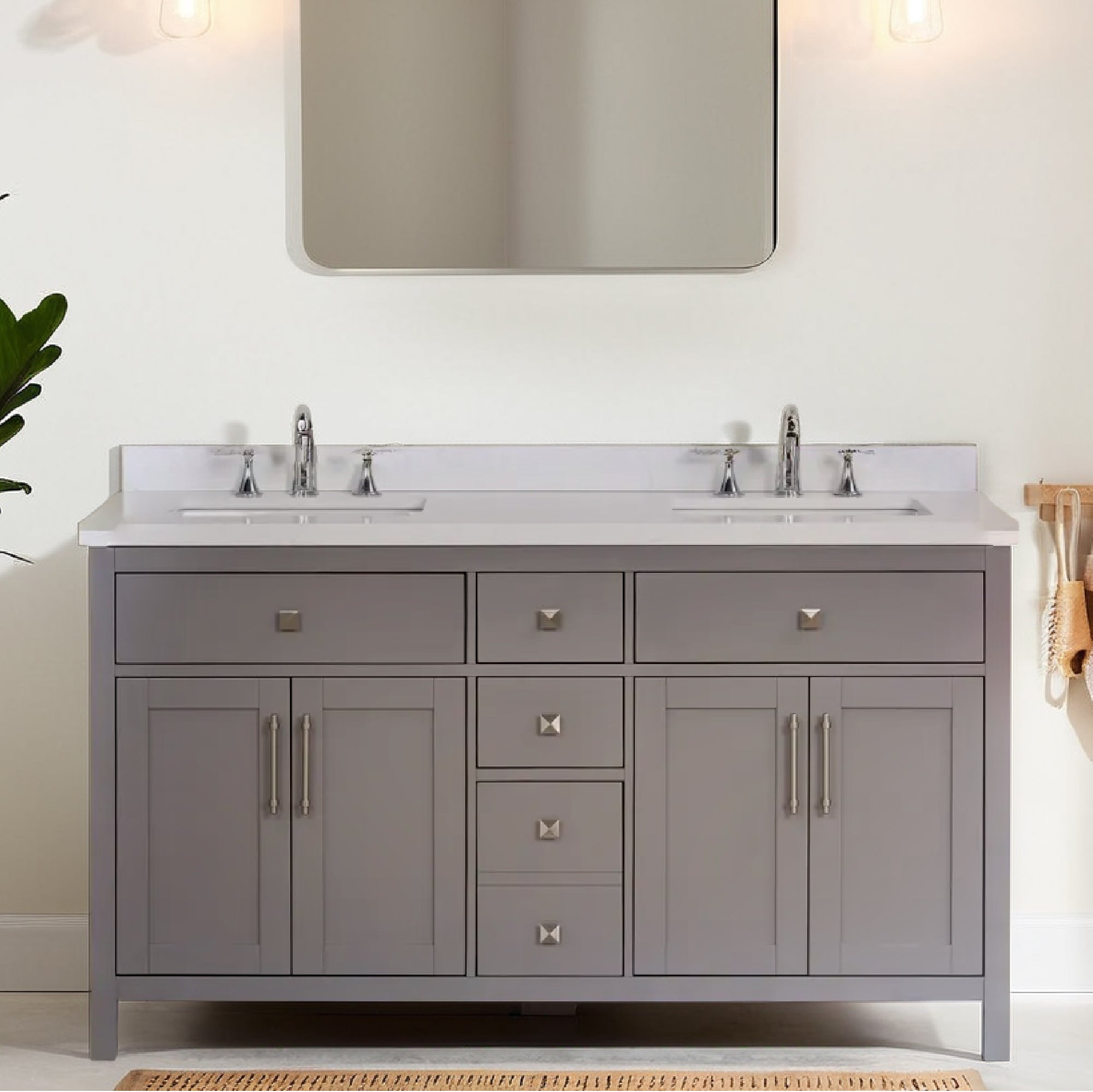Lavanti Oakford - Gray 60"