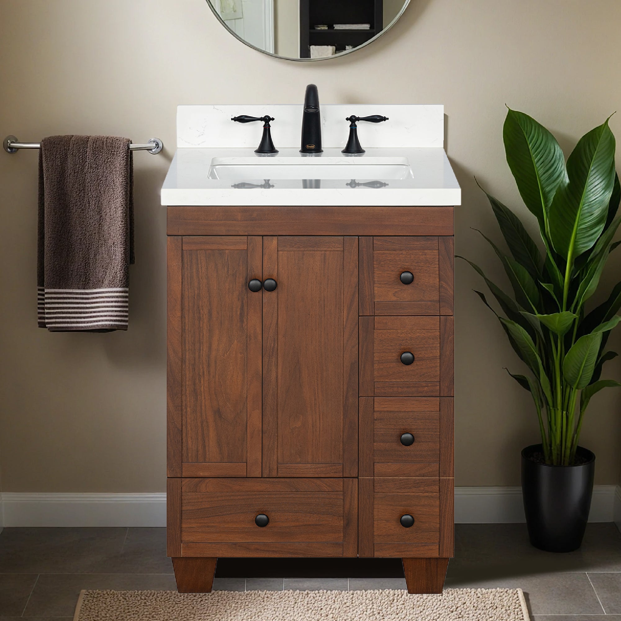 Lavanti Depos - Walnut 24"