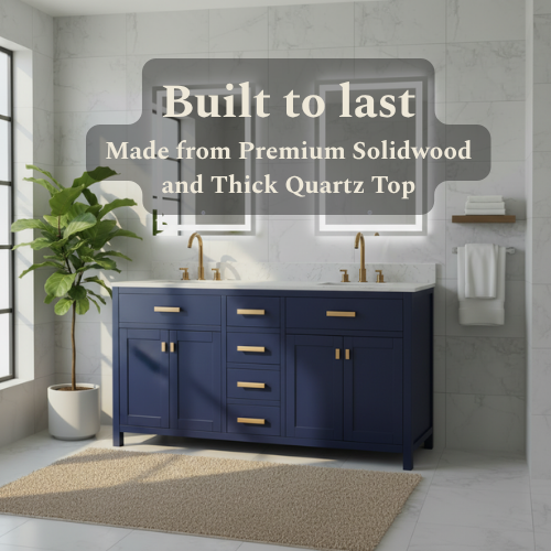 Lavanti Golden - Navy Blue 72"