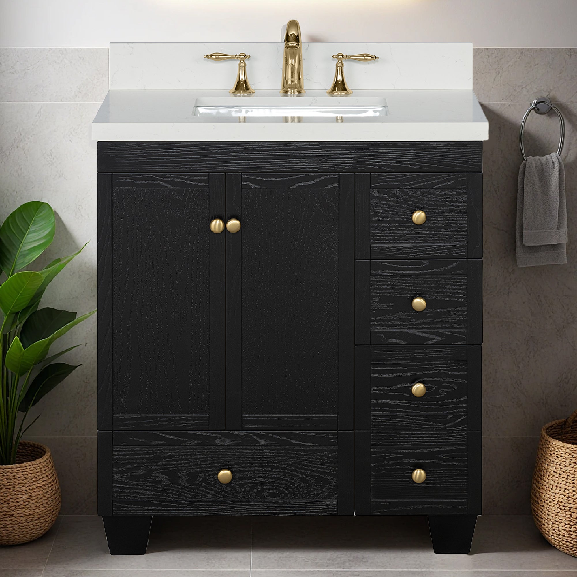 Lavanti Depos - Firwood Black 30"
