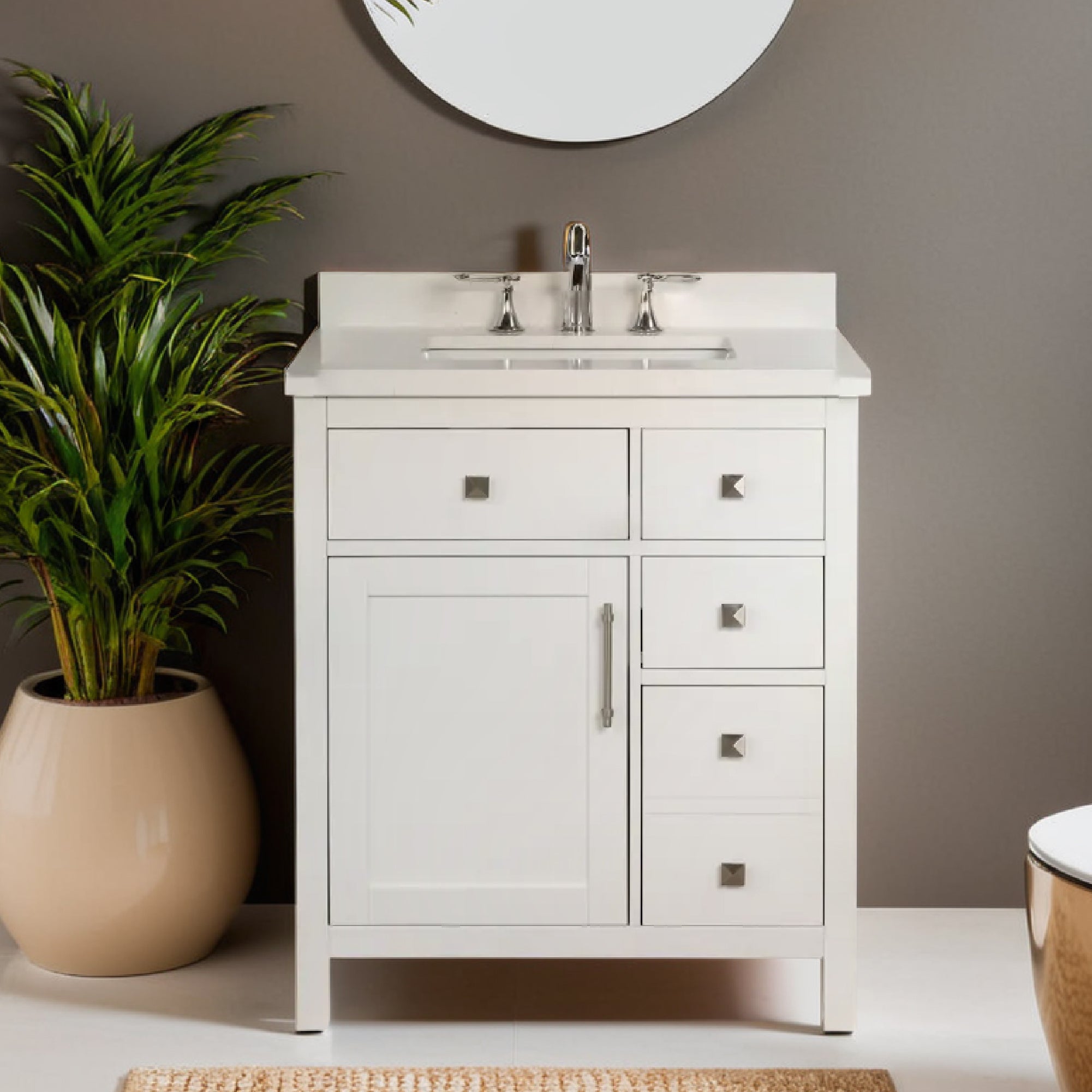Lavanti Oakford - White 30*18"