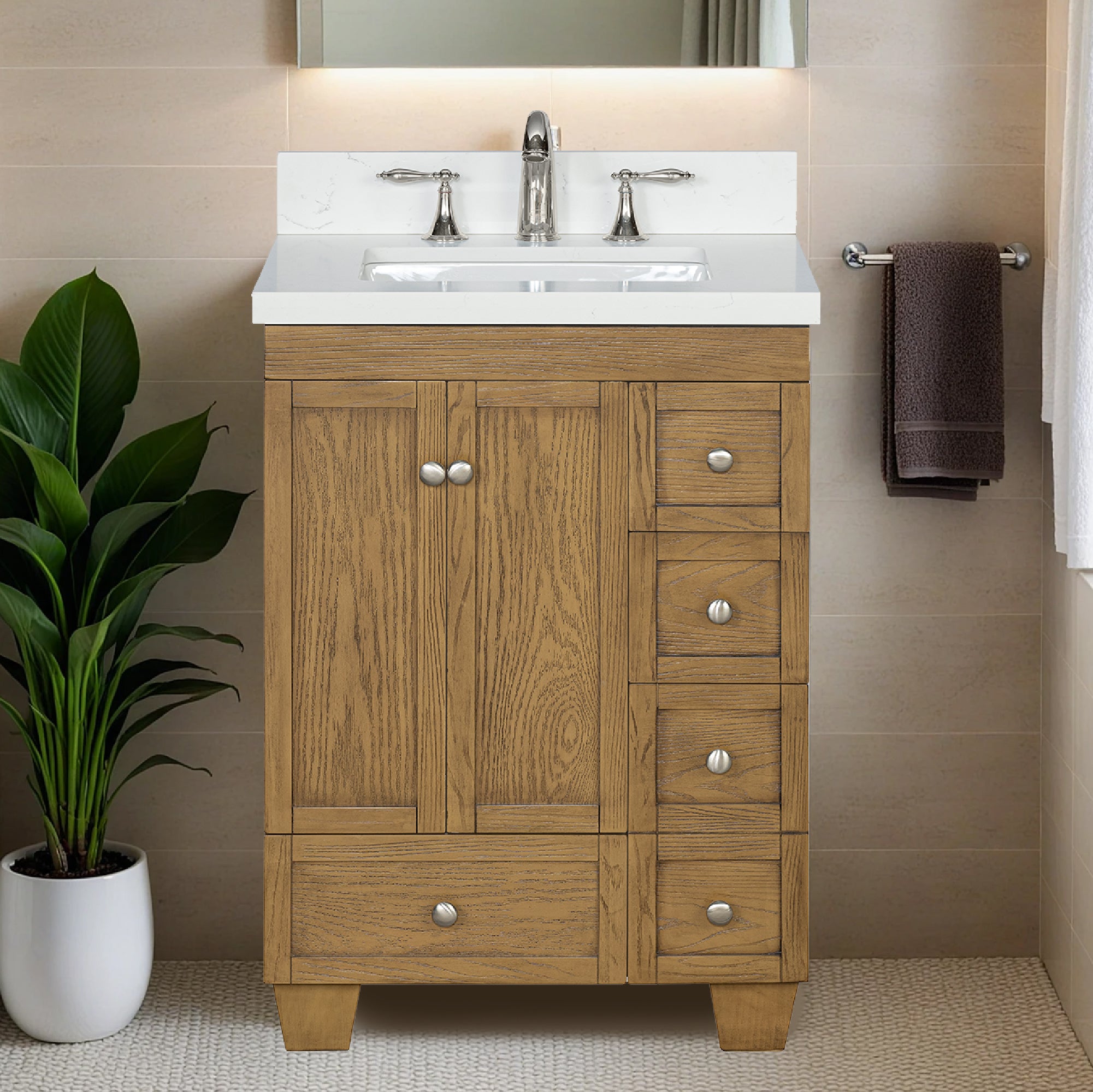 Lavanti Depos - Gray Oak 24"