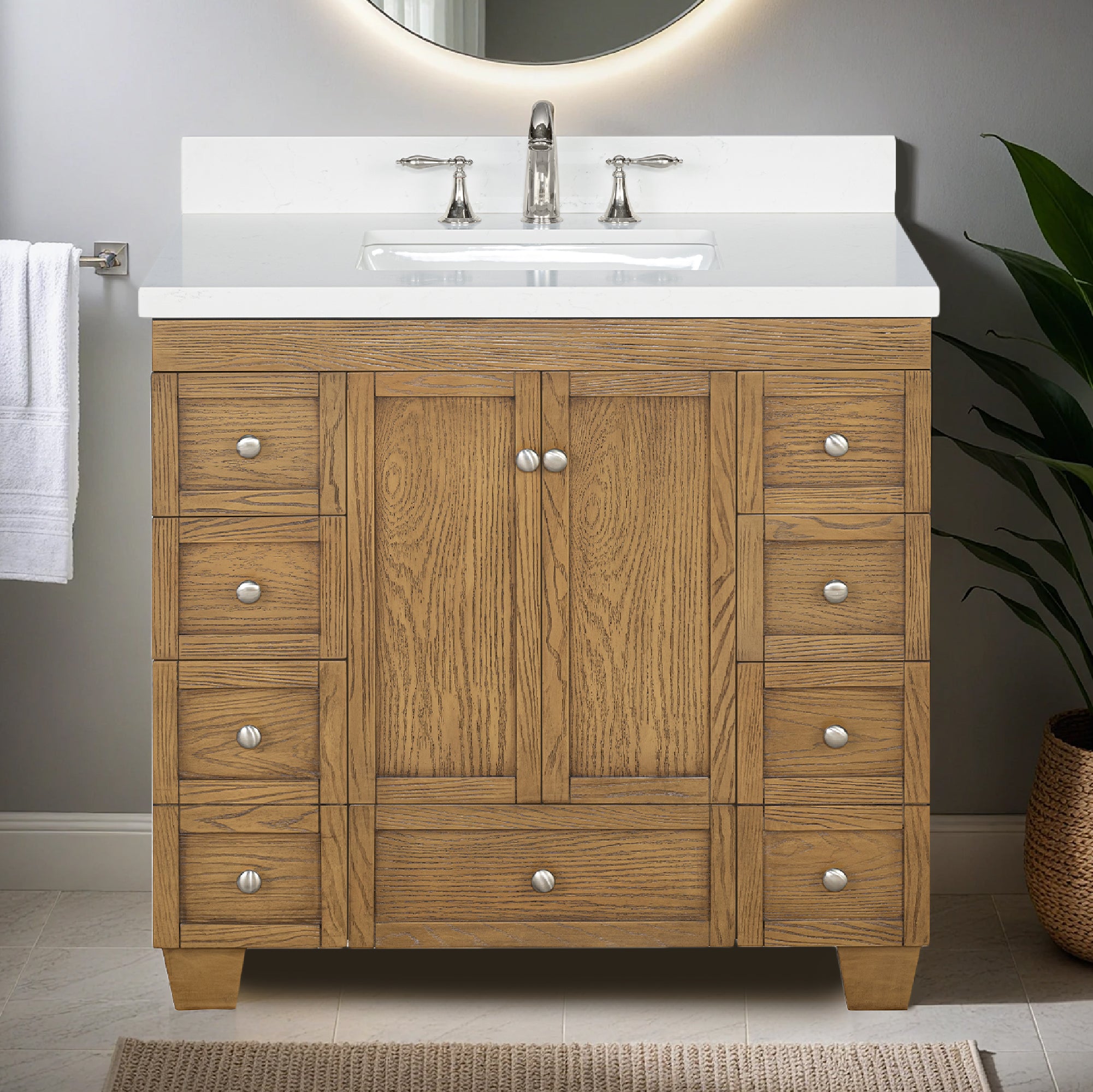 Lavanti Depos - Gray Oak 36"