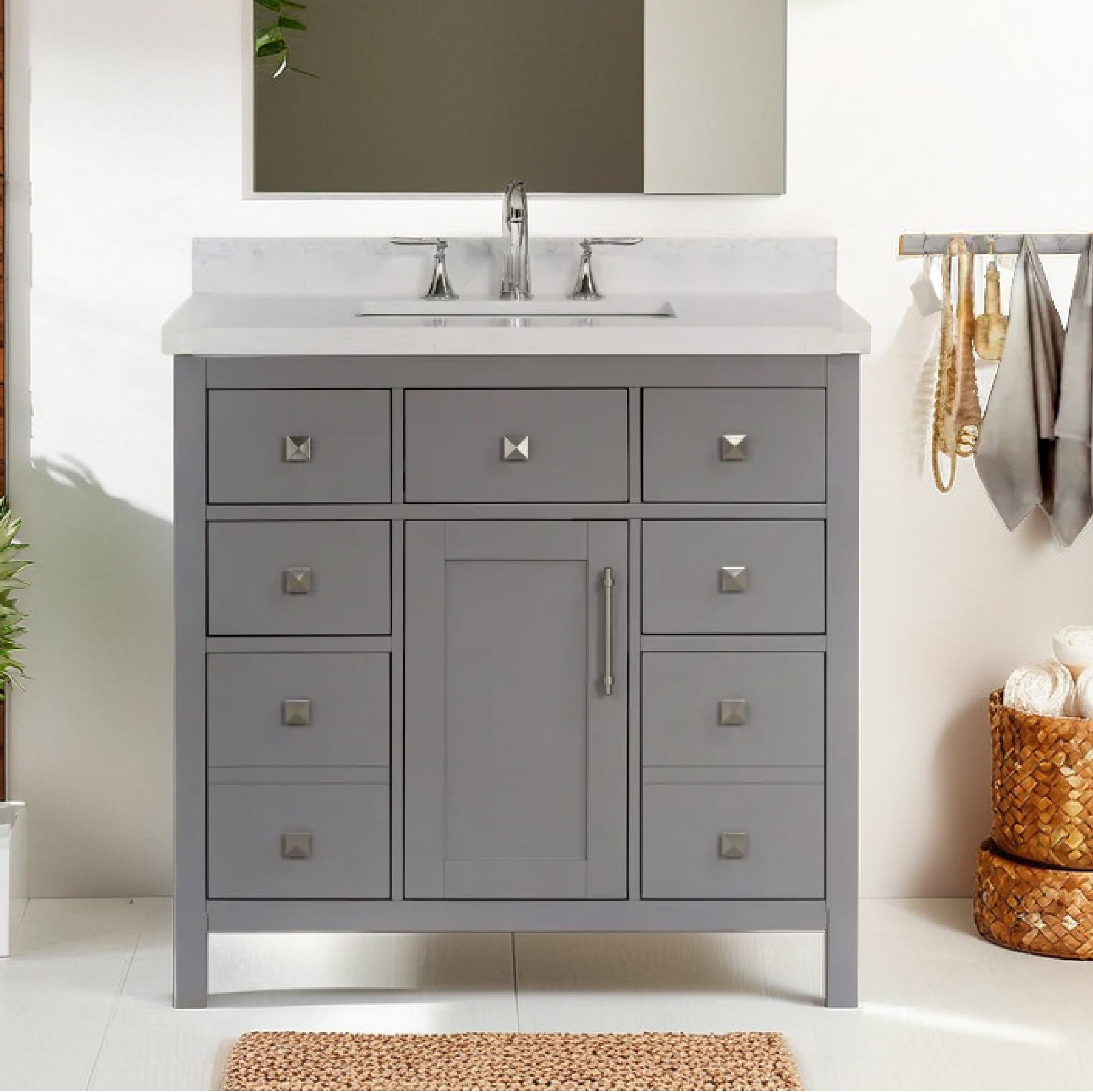 Lavanti Oakford - Gray 36"