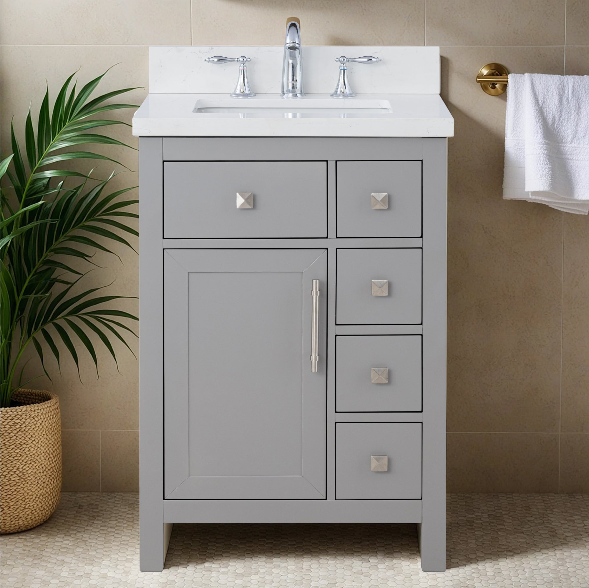 Lavanti Oakford - Gray 24"