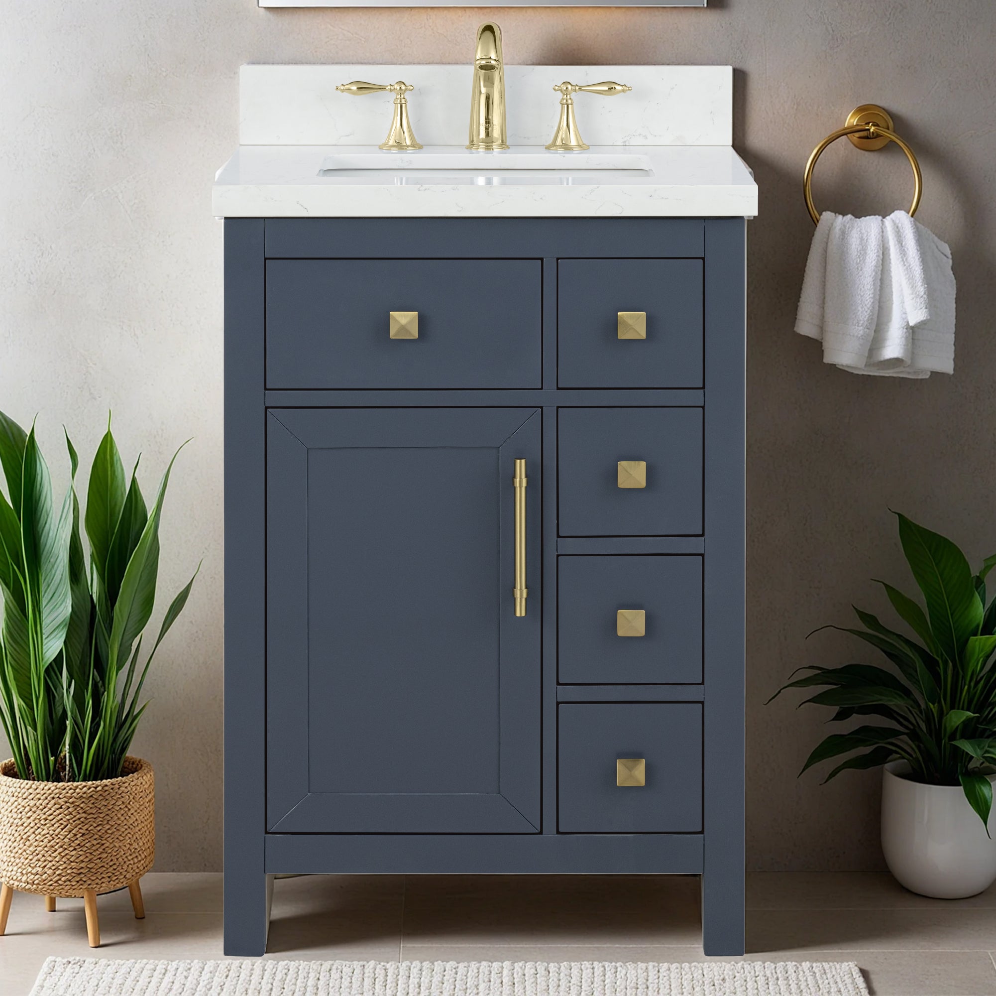 Lavanti Oakford - Navy Blue 24*18"