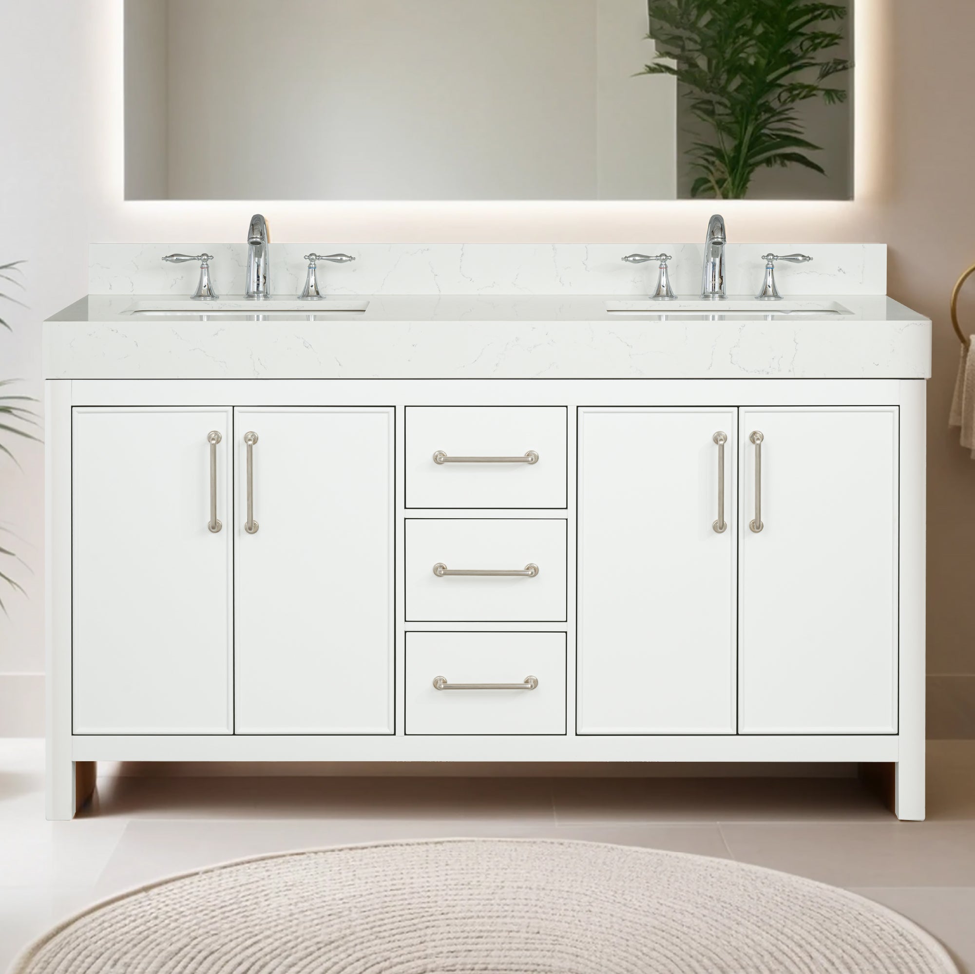 Lavanti Valvet - White 60"