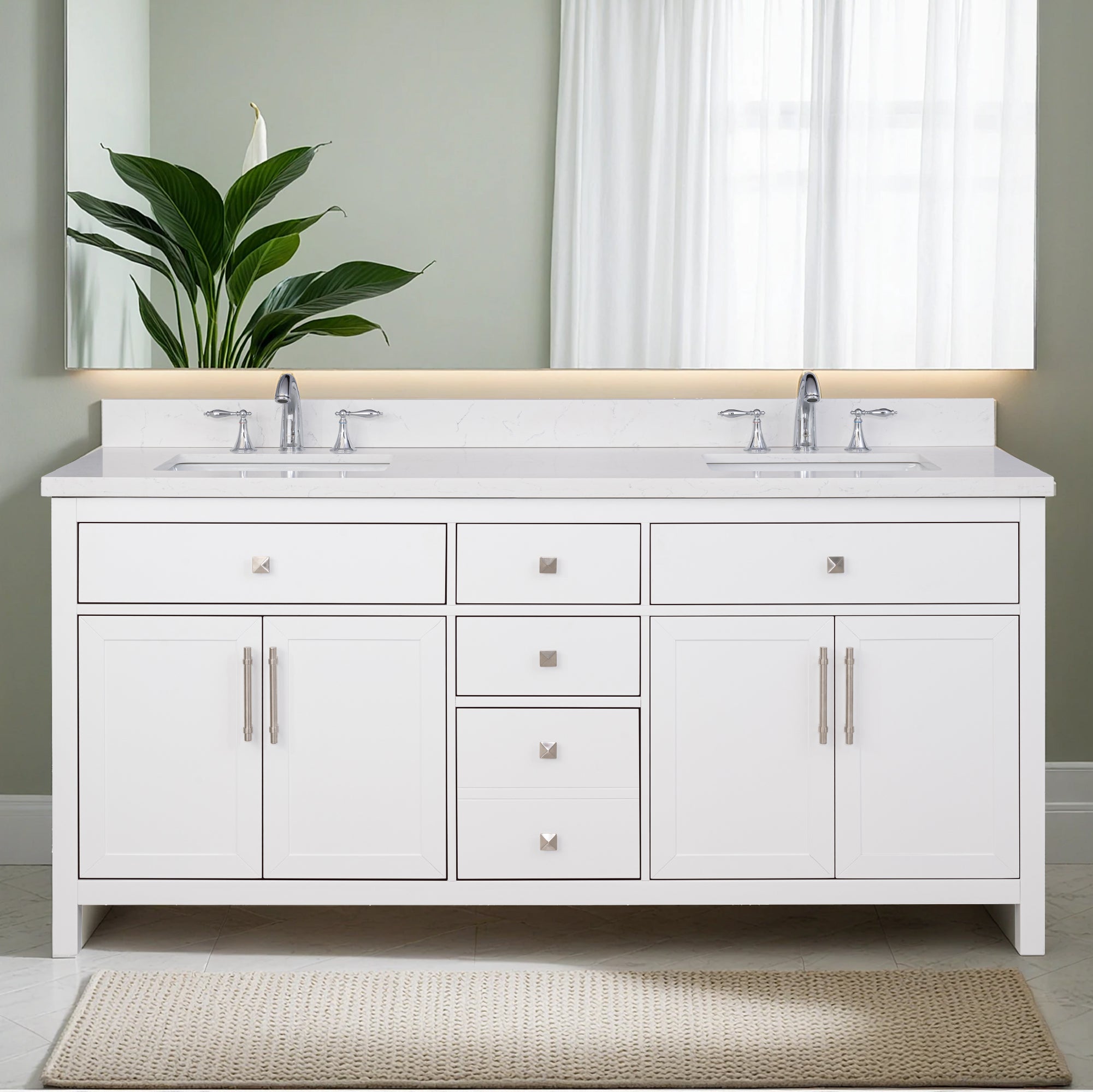 Lavanti Oakford - White 72"
