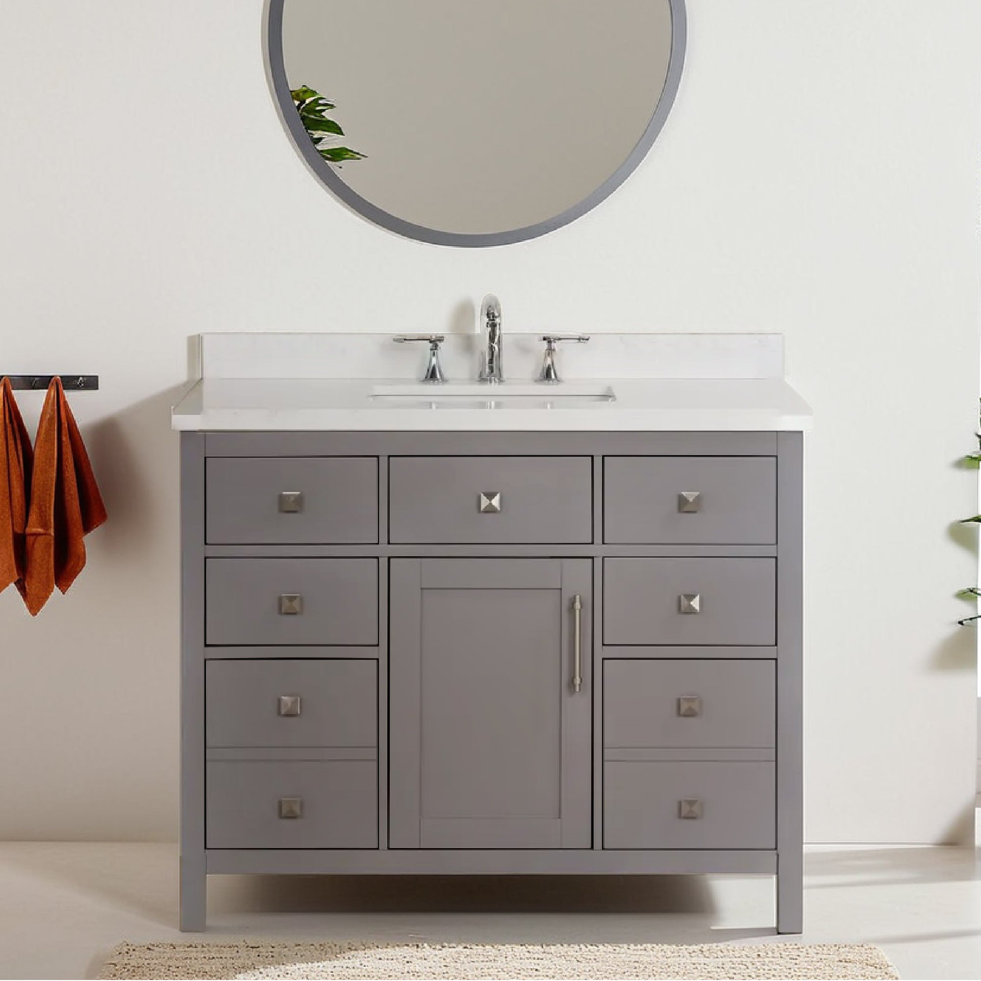 Lavanti Oakford - Gray 42"