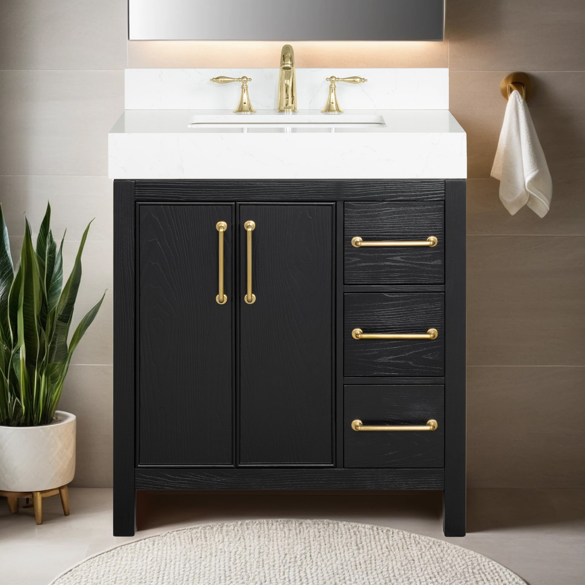 Lavanti Valvet - Firwood Black 30"