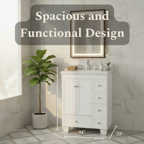 Lavanti Depos - White 24"