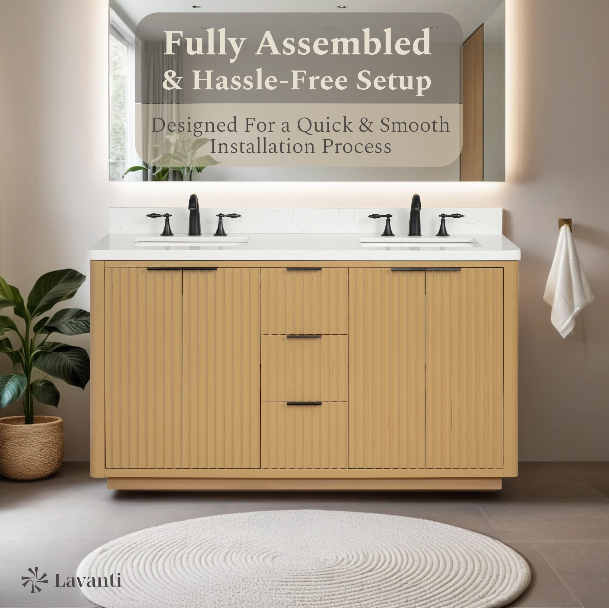 Lavanti Wooderna - Oak 60"