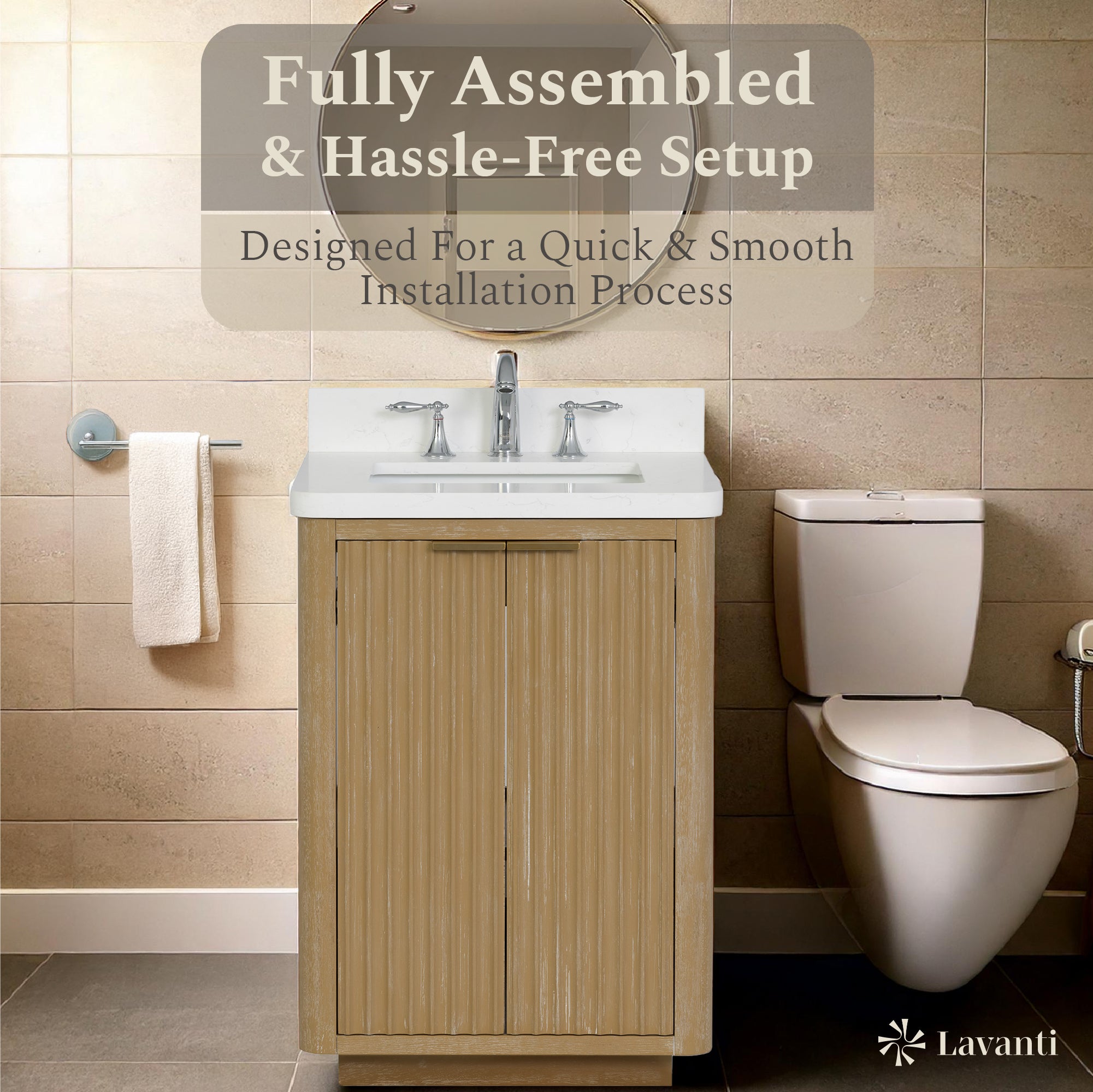 Lavanti Wooderna - Firwood Oak 24"