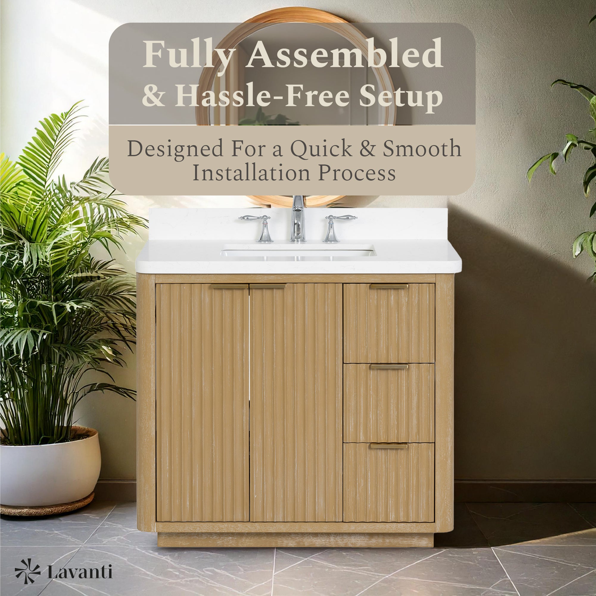 Lavanti Wooderna - Firwood Oak 36"