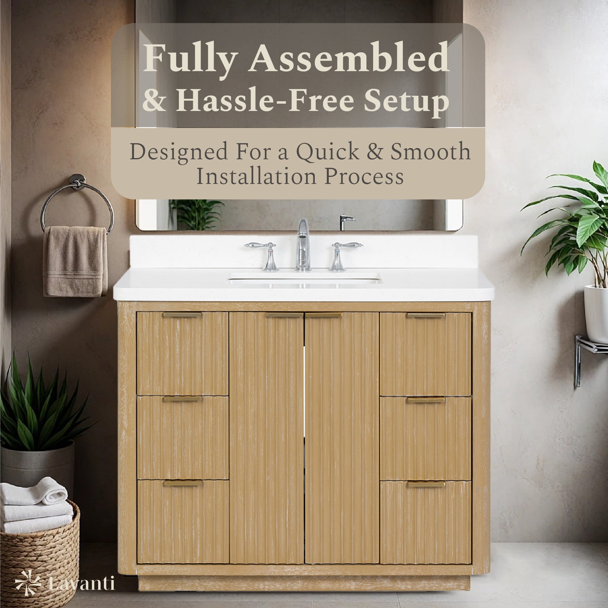 Lavanti Wooderna - Firwood Oak 42"