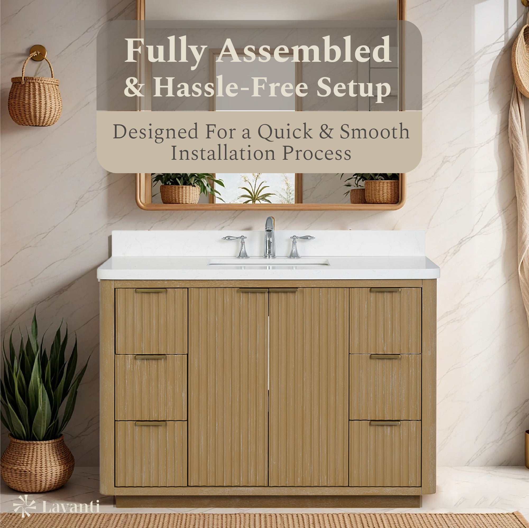 Lavanti Wooderna - Firwood Oak 48"