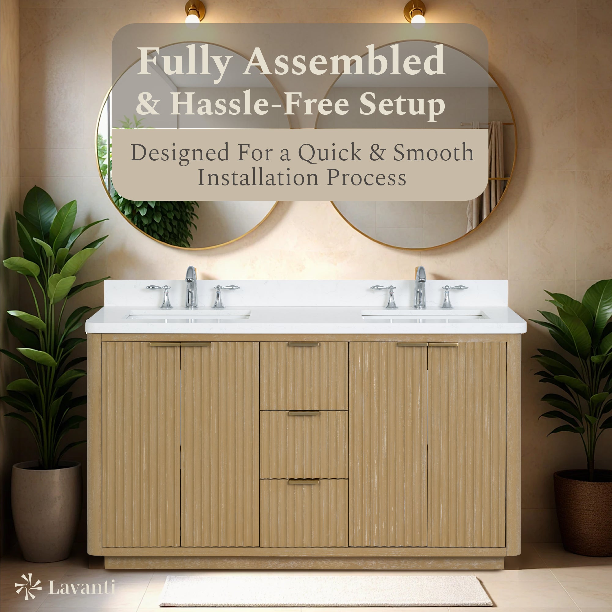 Lavanti Wooderna - Firwood Oak 60"