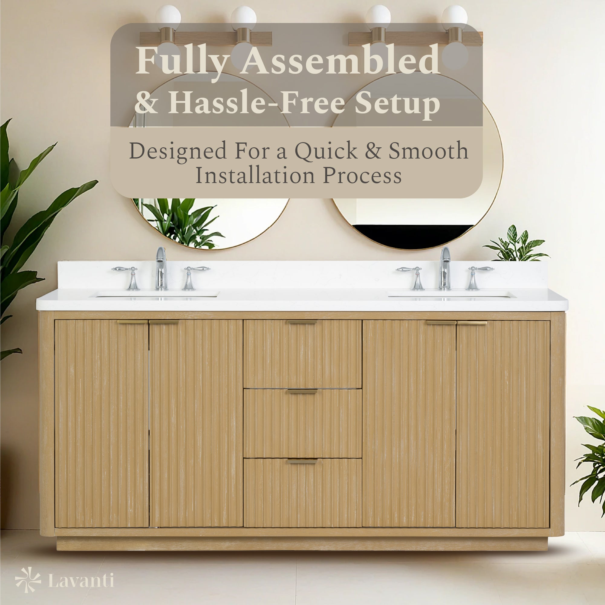 Lavanti Wooderna - Firwood Oak 72"