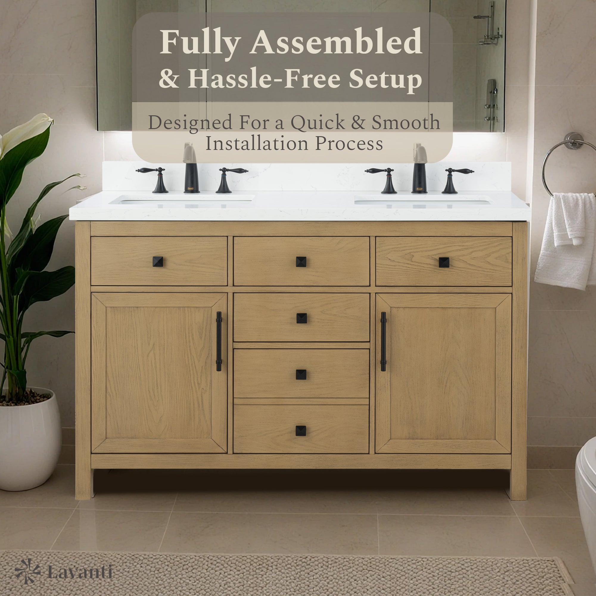 Lavanti Oakford - Oak 54"