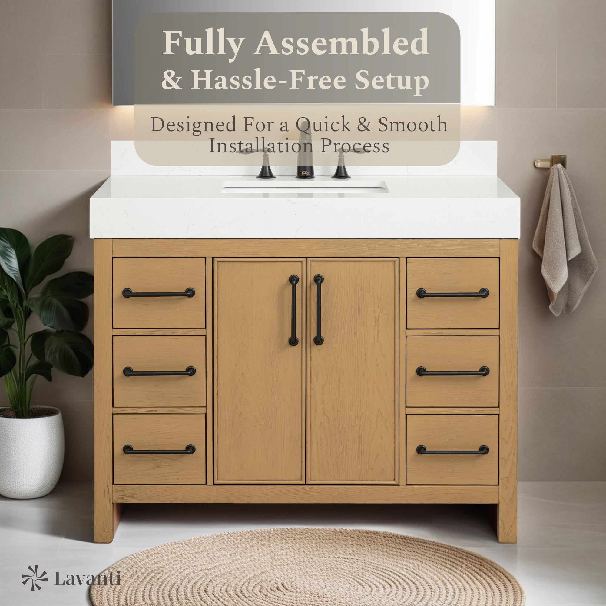 Lavanti Valvet - Oak 42"