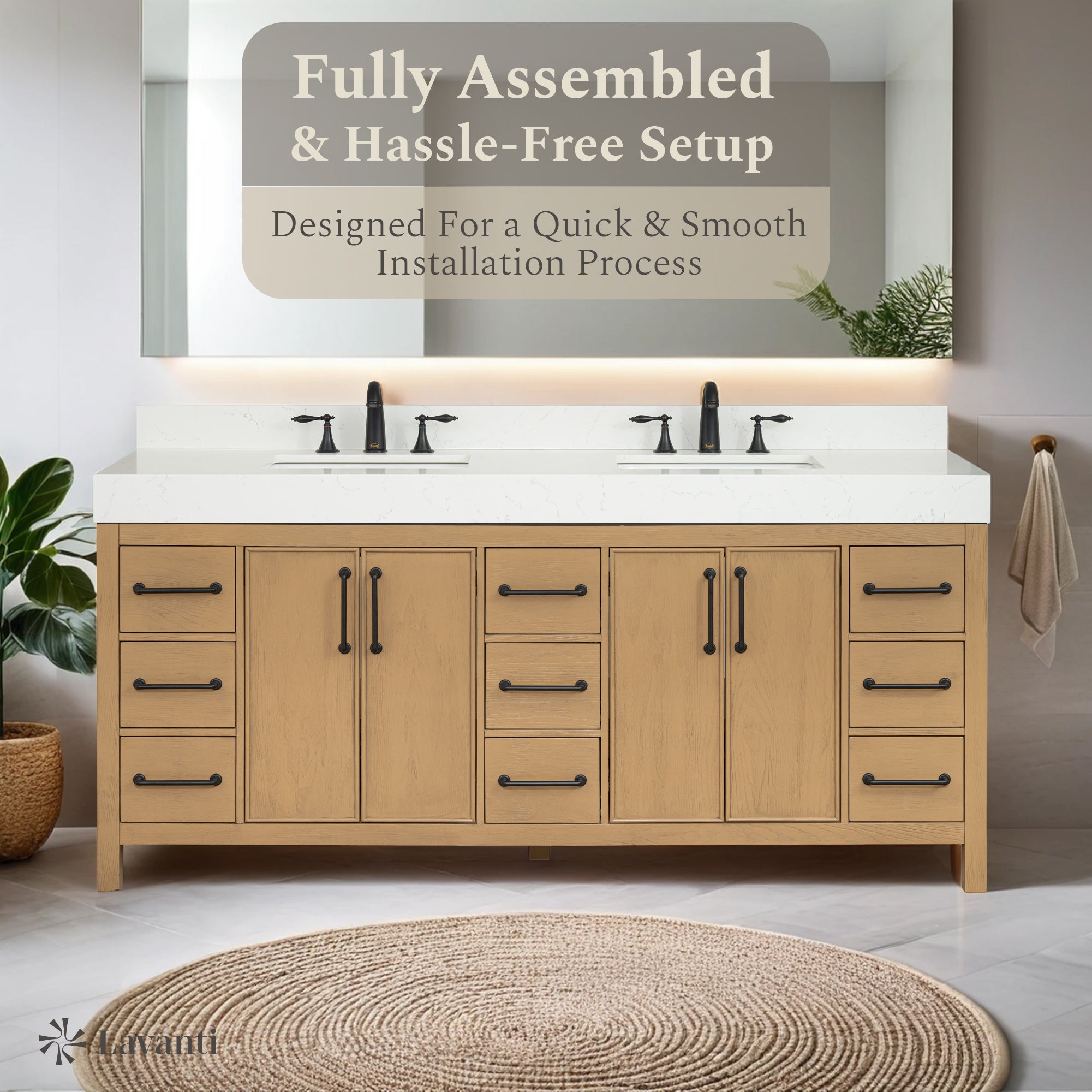 Lavanti Valvet - Oak 72"