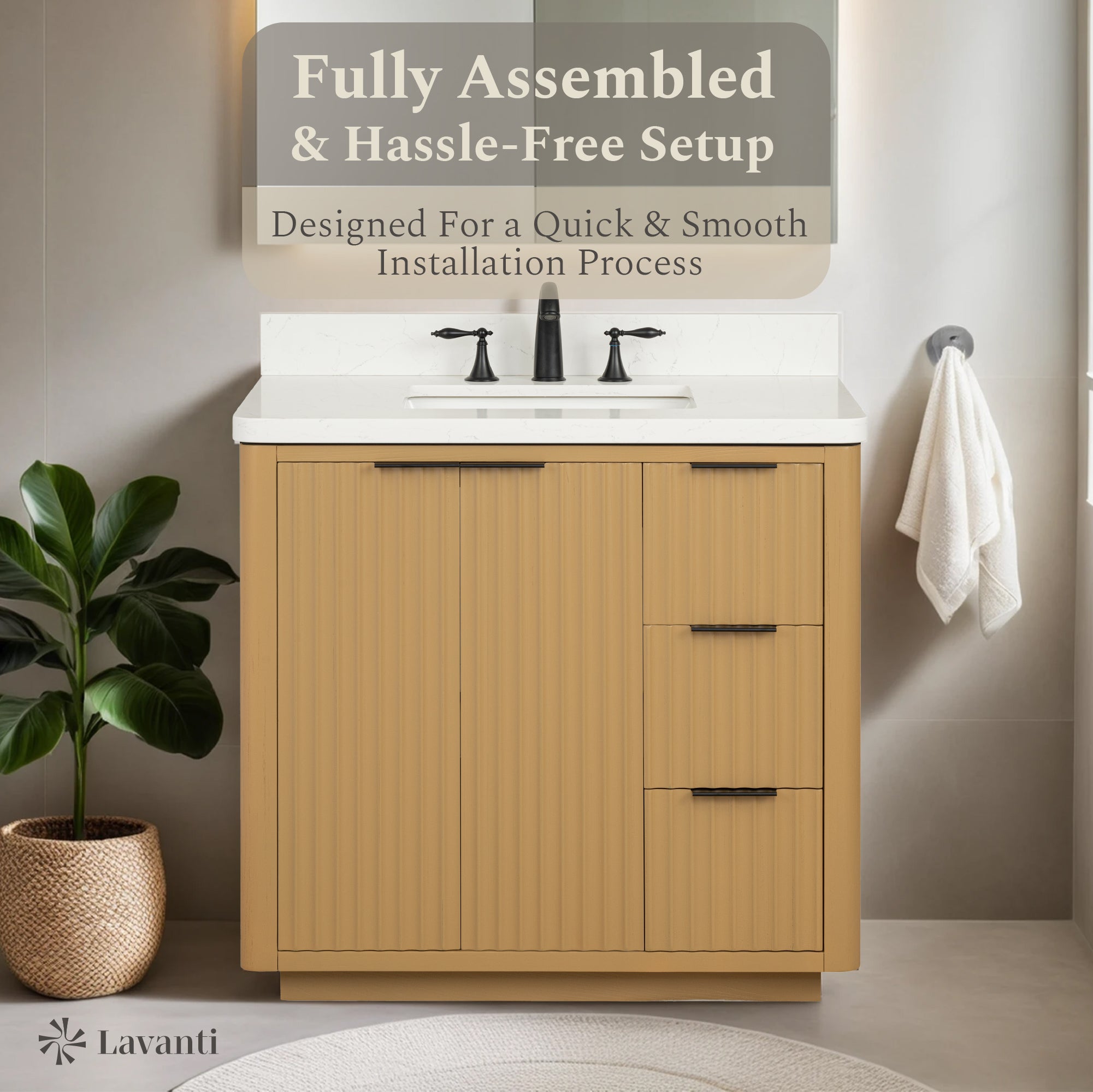 Lavanti Wooderna - Oak 36"