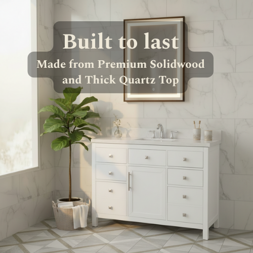Lavanti Oakford - White 48x18"