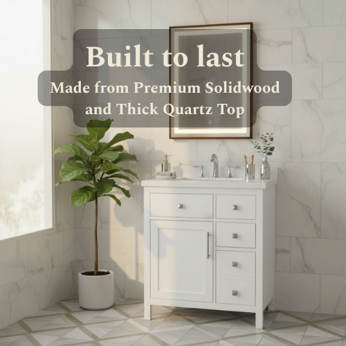 Lavanti Oakford - White 30"