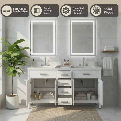 Lavanti Golden - White 72"