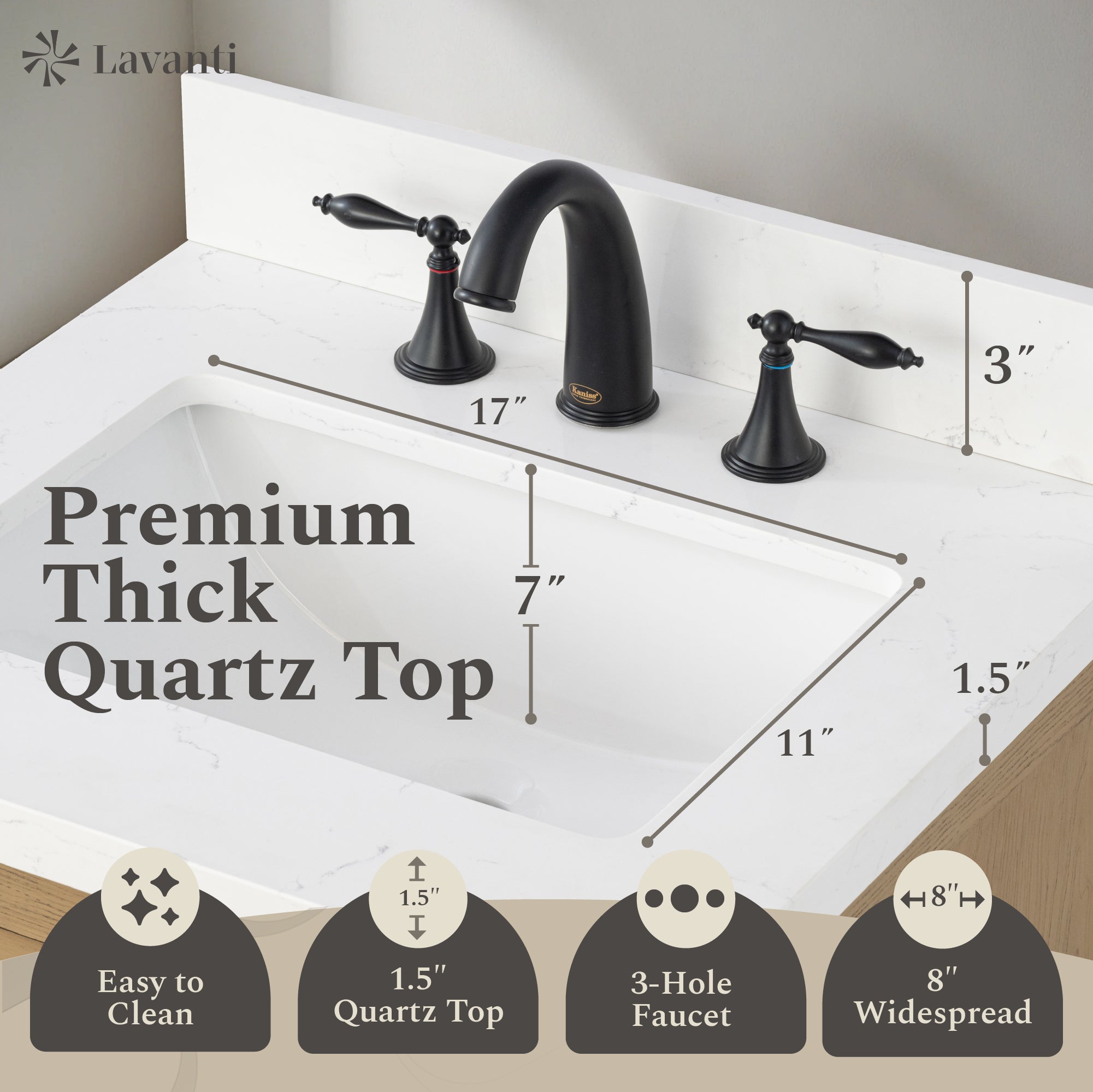 Lavanti Oakford - Oak 24"