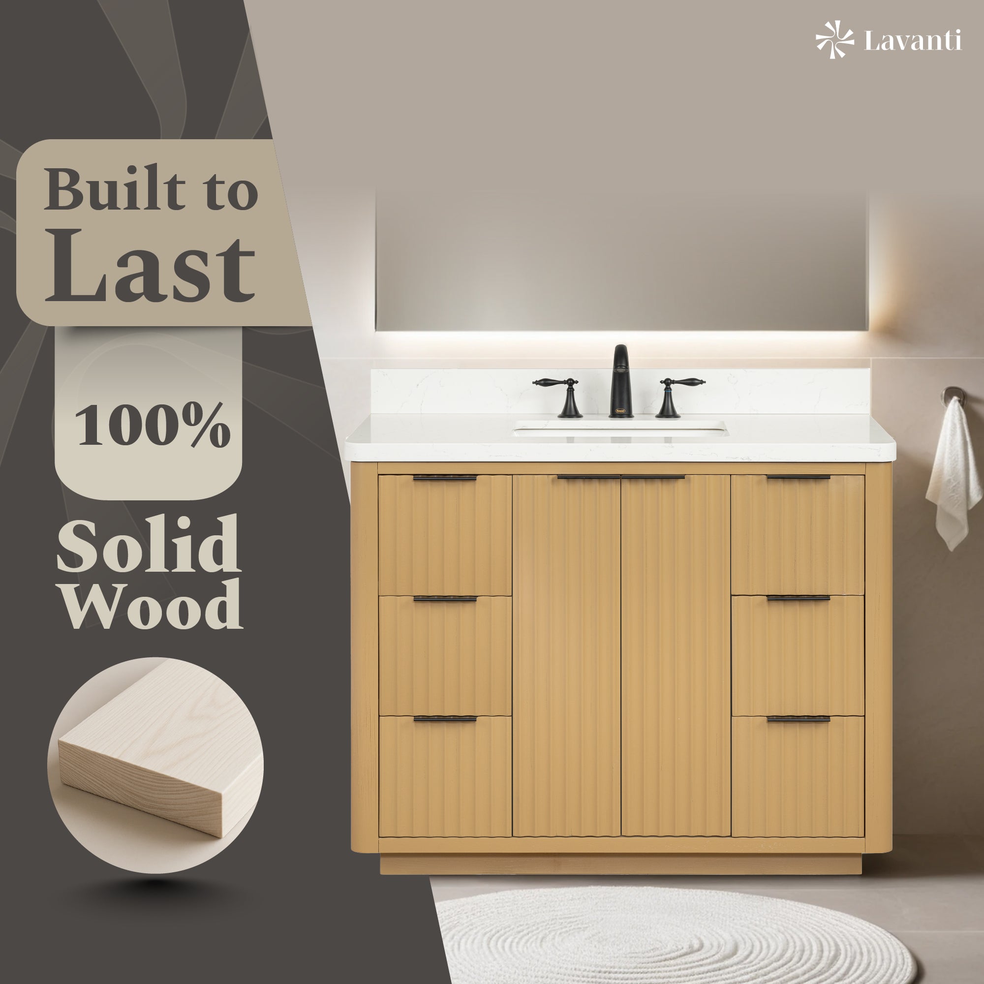 Lavanti Wooderna - Oak 42"