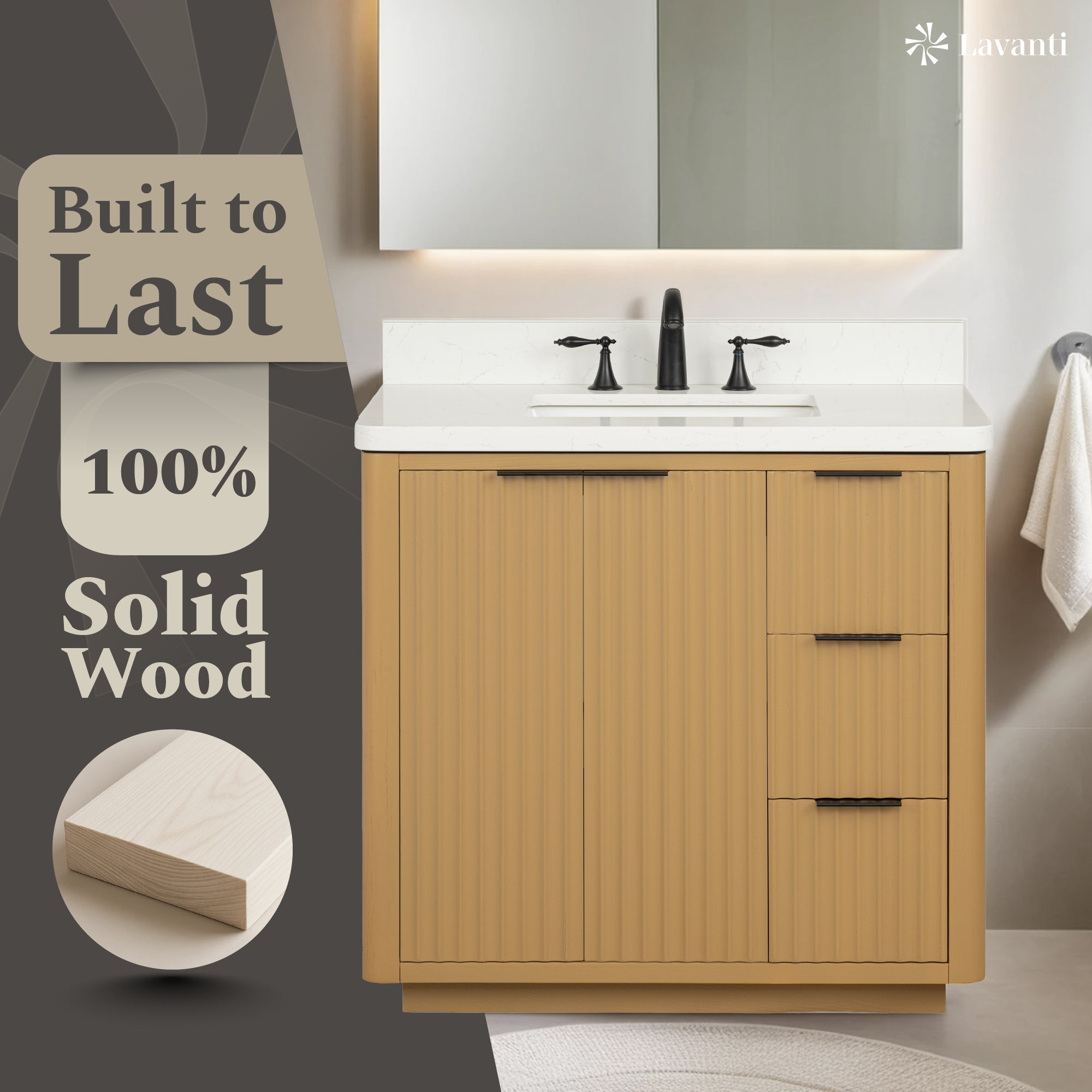 Lavanti Wooderna - Oak 36"