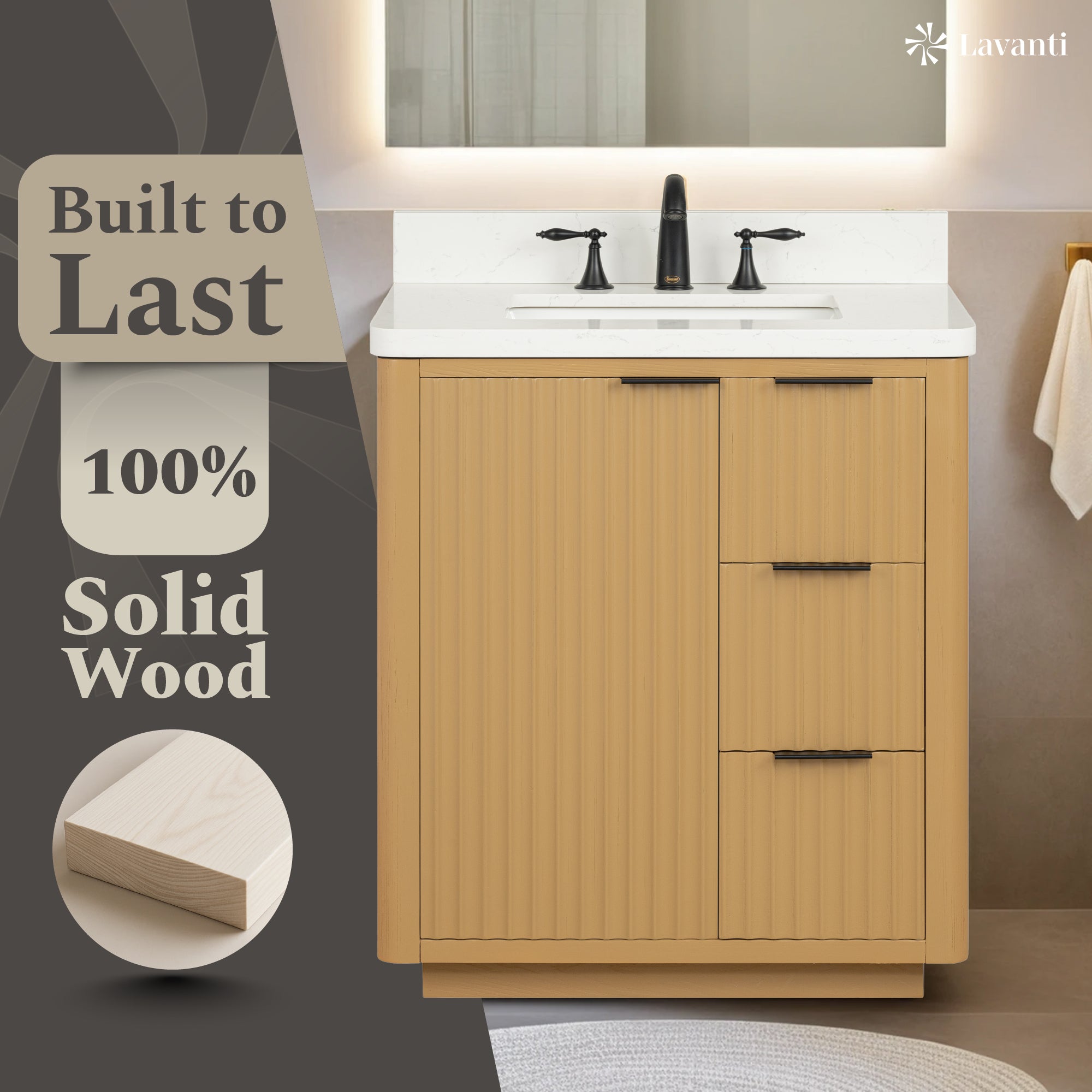 Lavanti Wooderna - Oak 30"