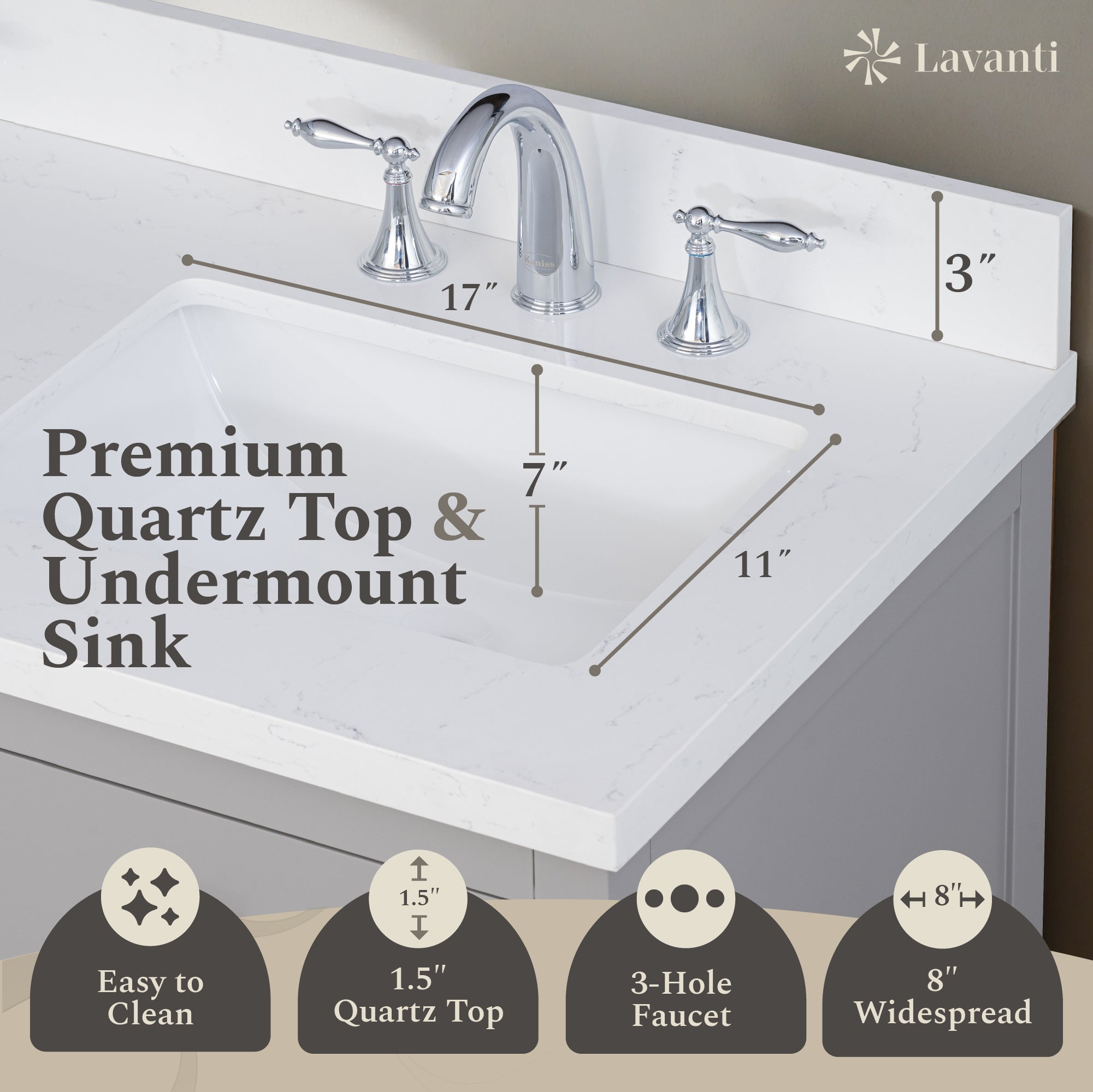 Lavanti Oakford - Gray 54"
