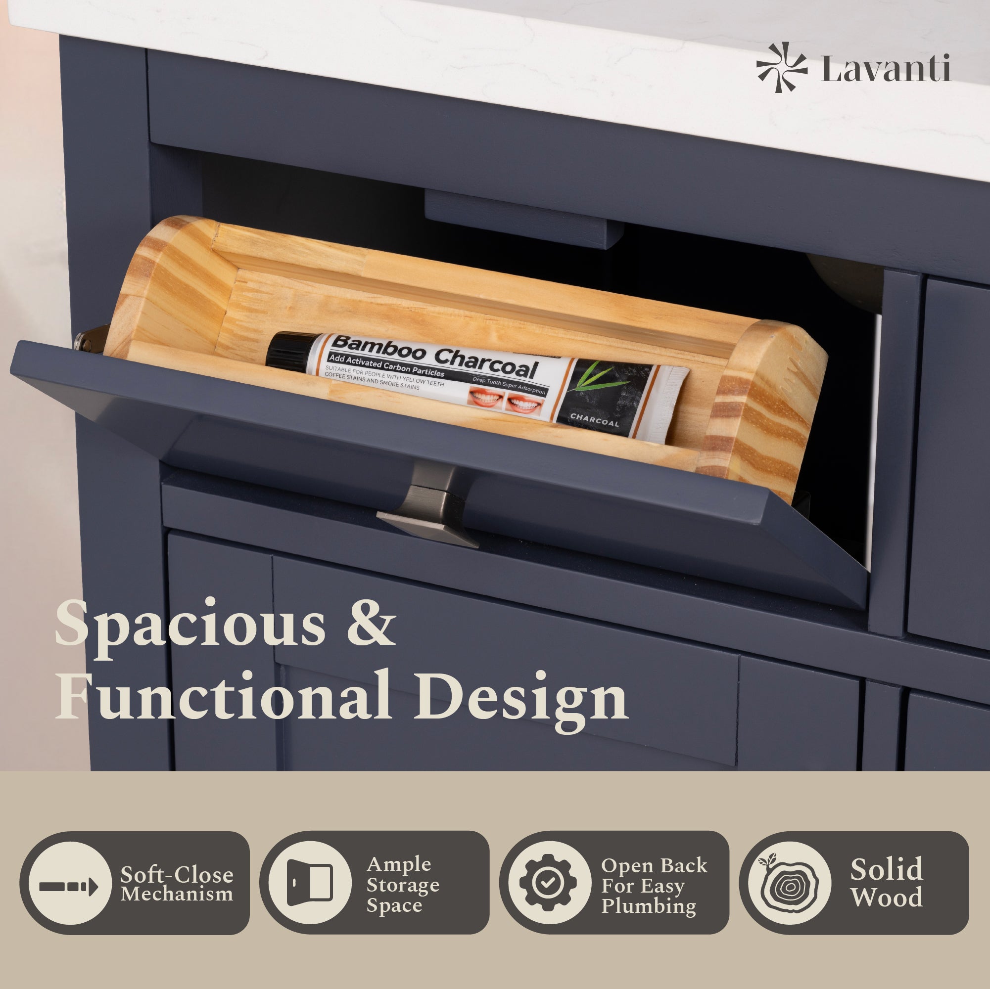Lavanti Oakford - Navy Blue 24"