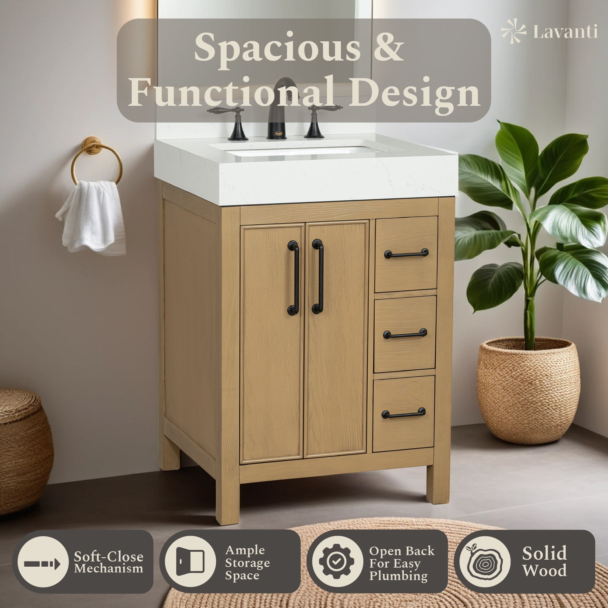 Lavanti Valvet - Oak 24"