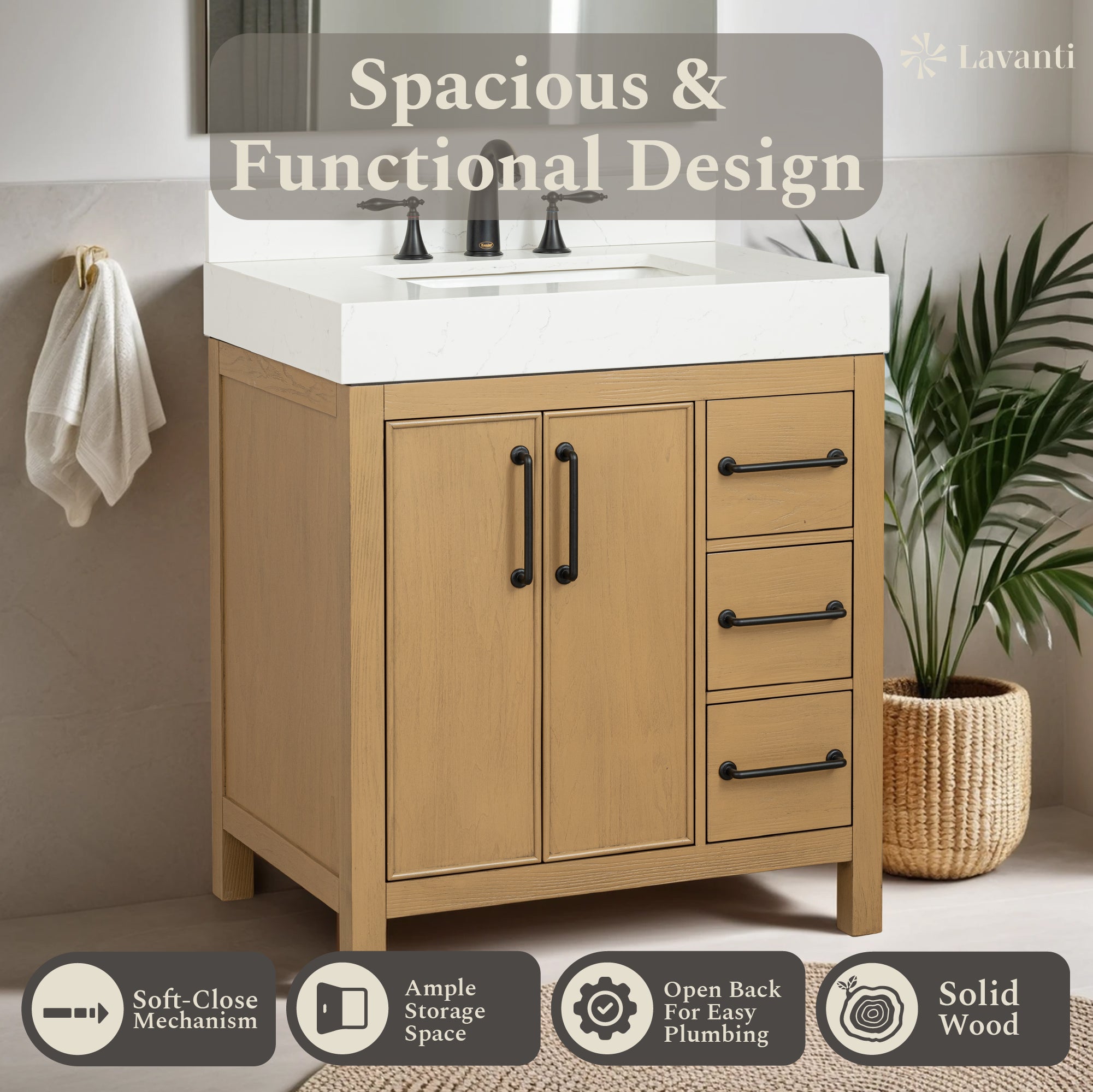 Lavanti Valvet - Oak 30"