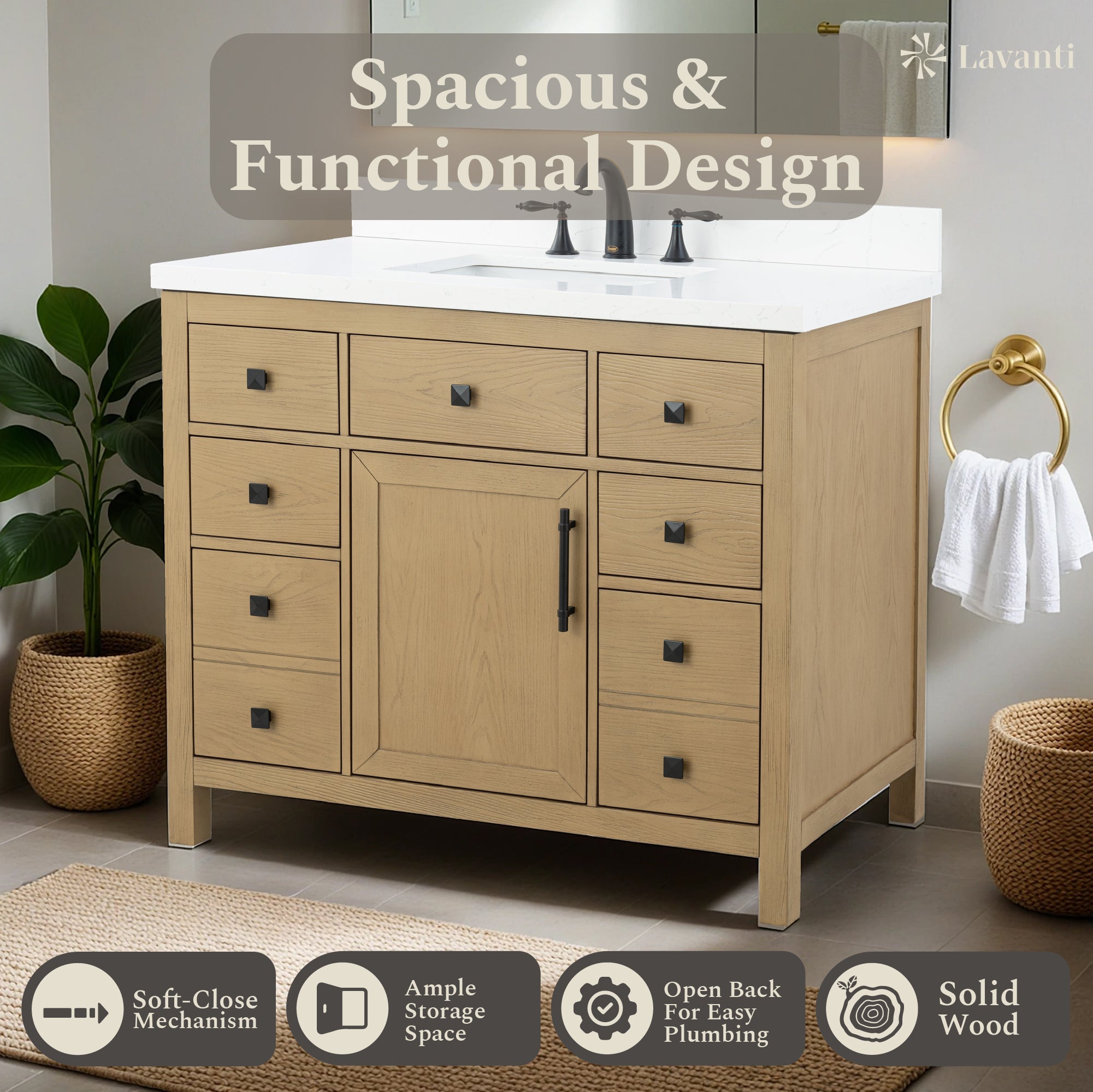 Lavanti Oakford - Oak 36"