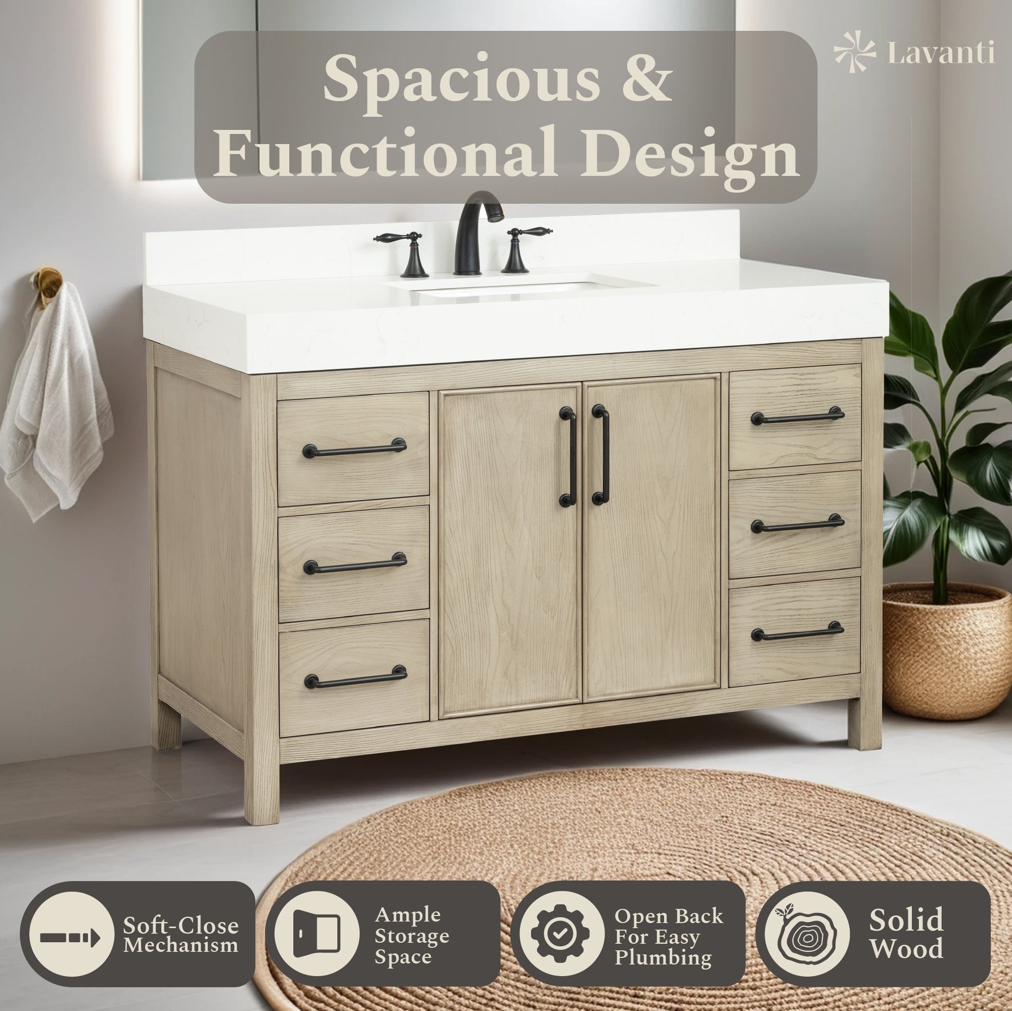 Lavanti Valvet - Firwood Gray 48"