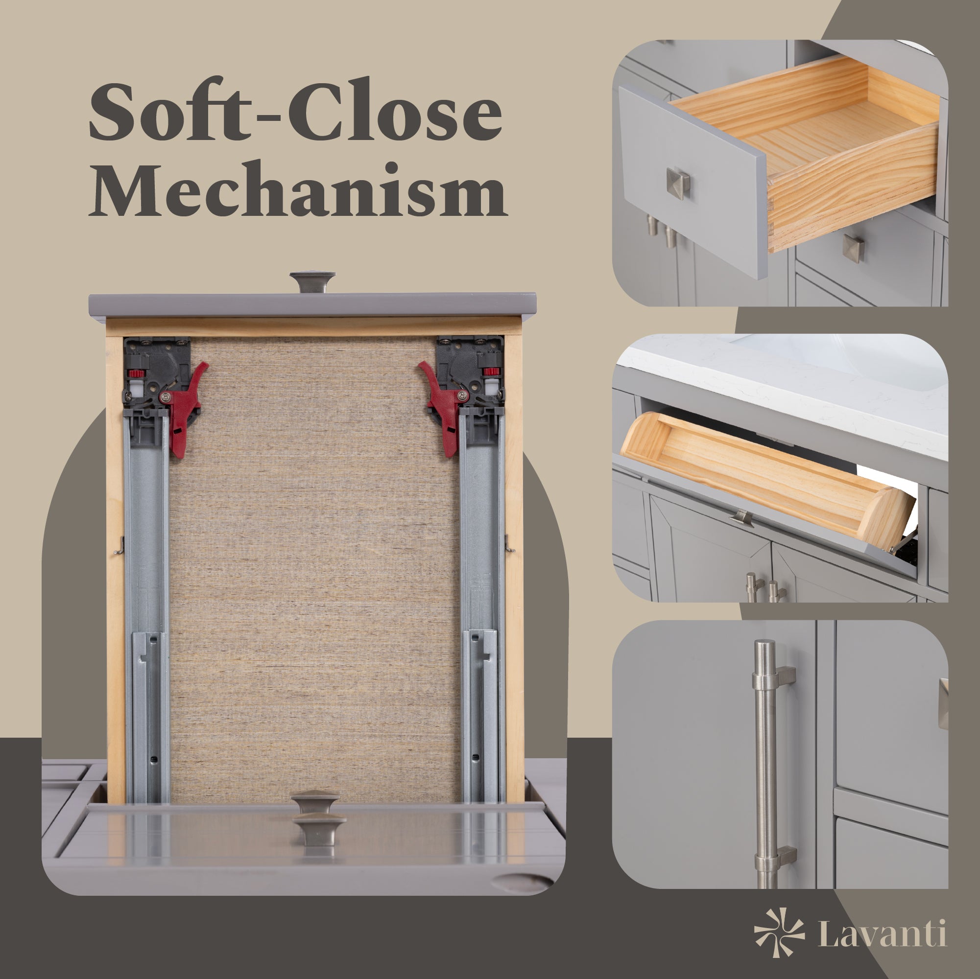 Lavanti Oakford - Gray 84"