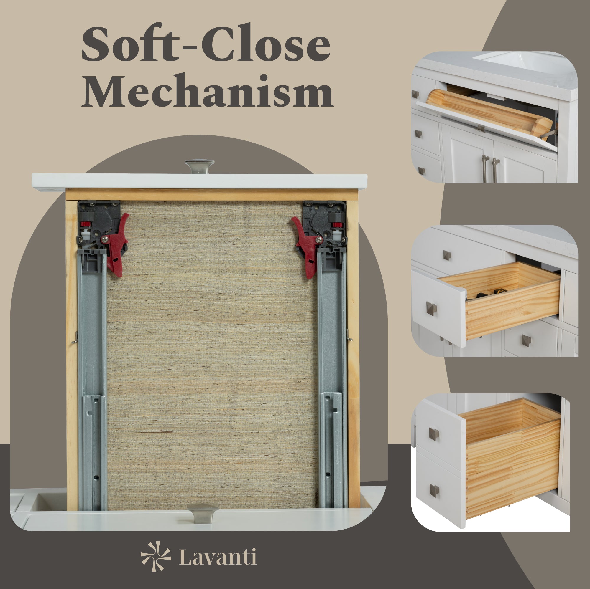 Lavanti Oakford - White 60"