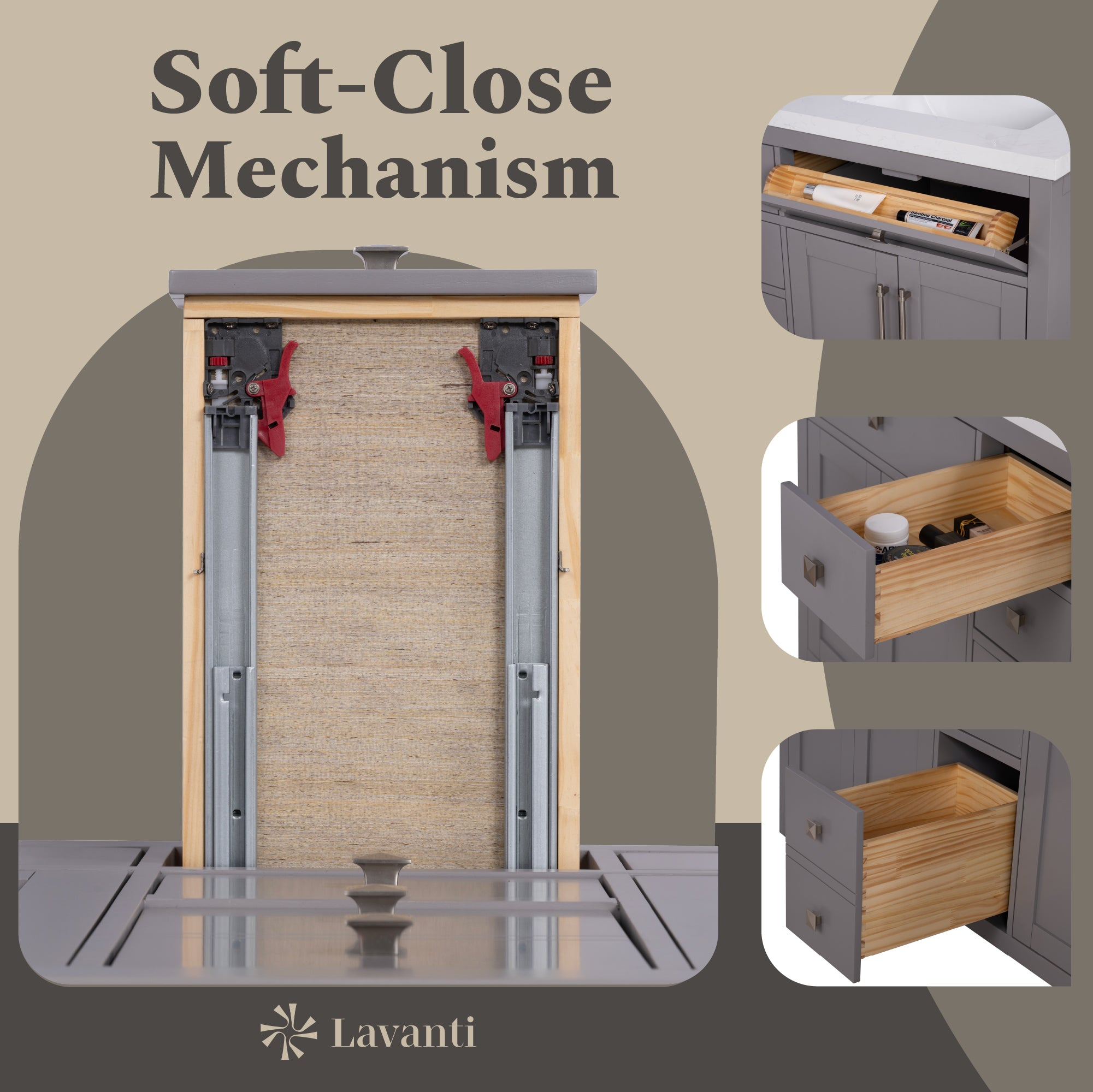 Lavanti Oakford - Gray 60"