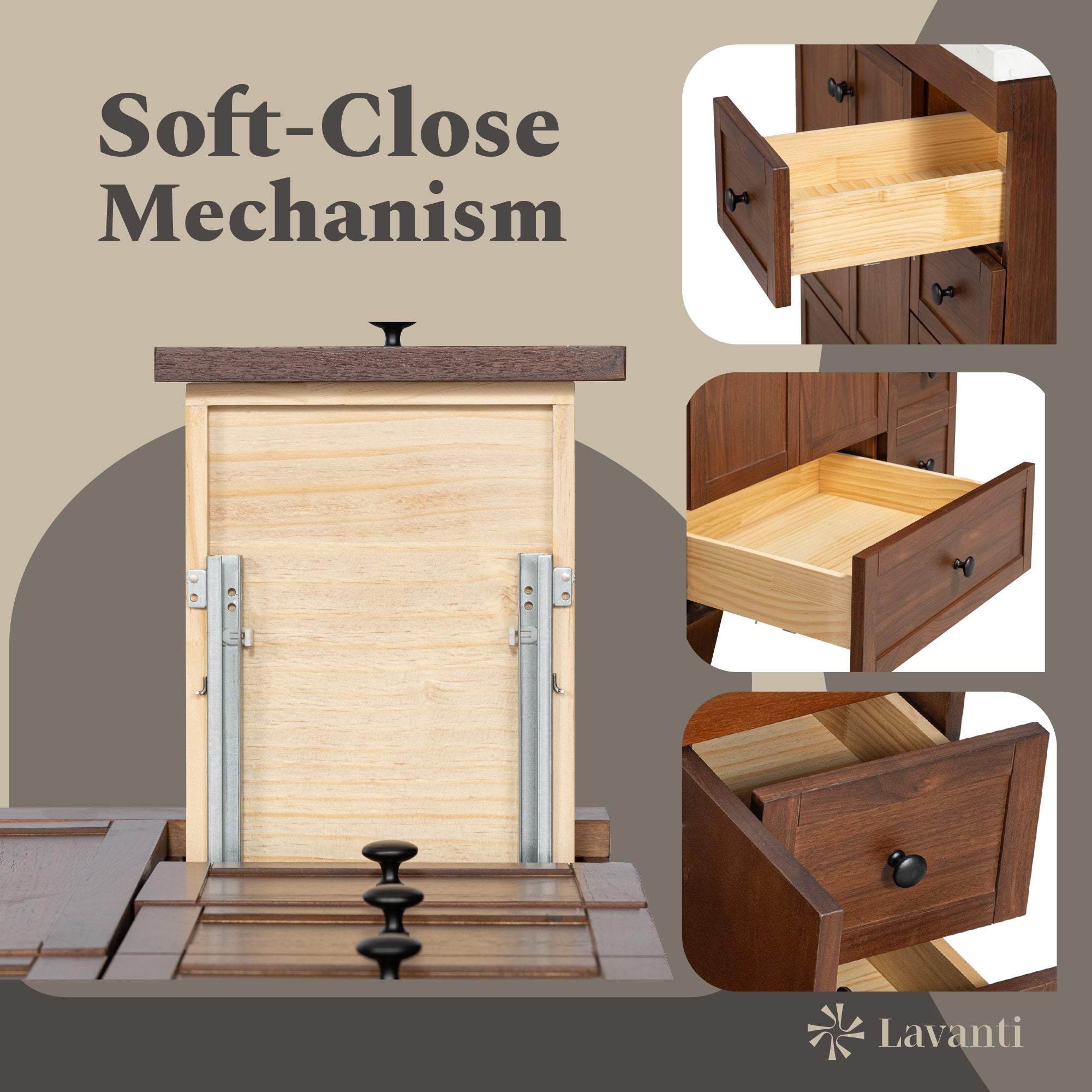 Lavanti Depos - Walnut 30*18"