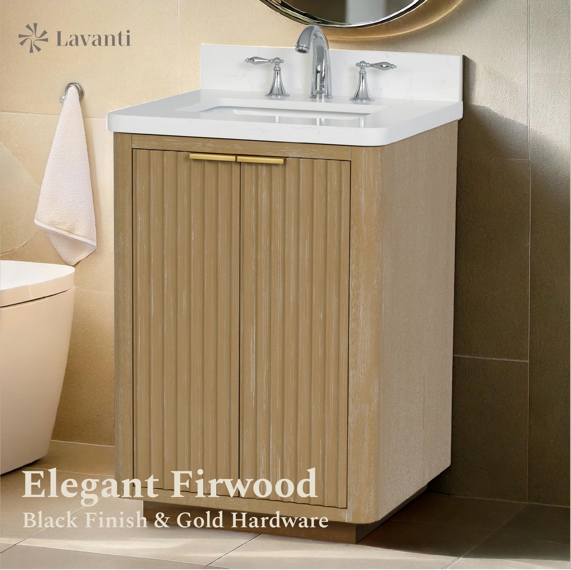 Lavanti Wooderna - Firwood Oak 24"
